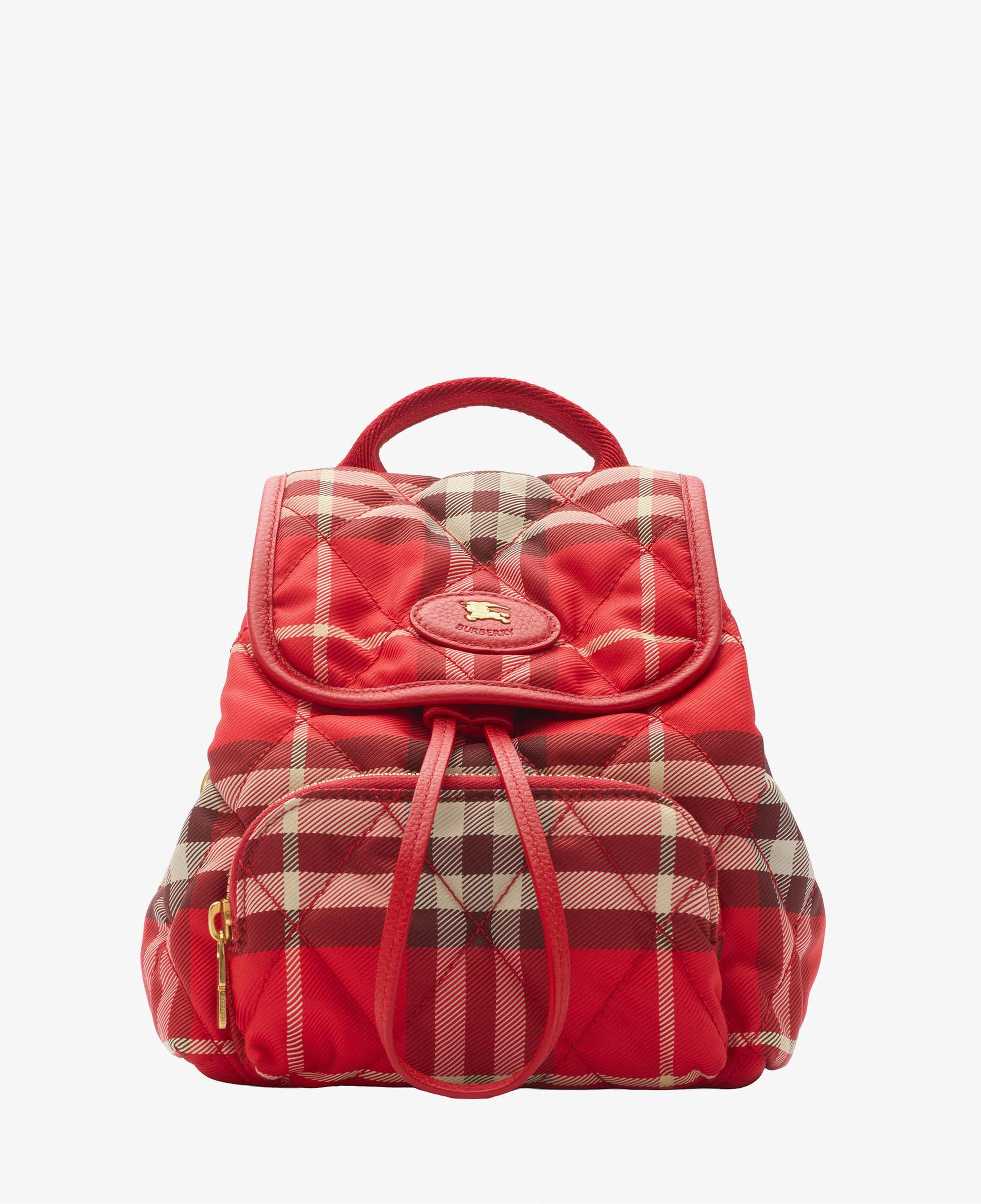 Burberry Mını Kadın Kırmızı Sırt Çantası