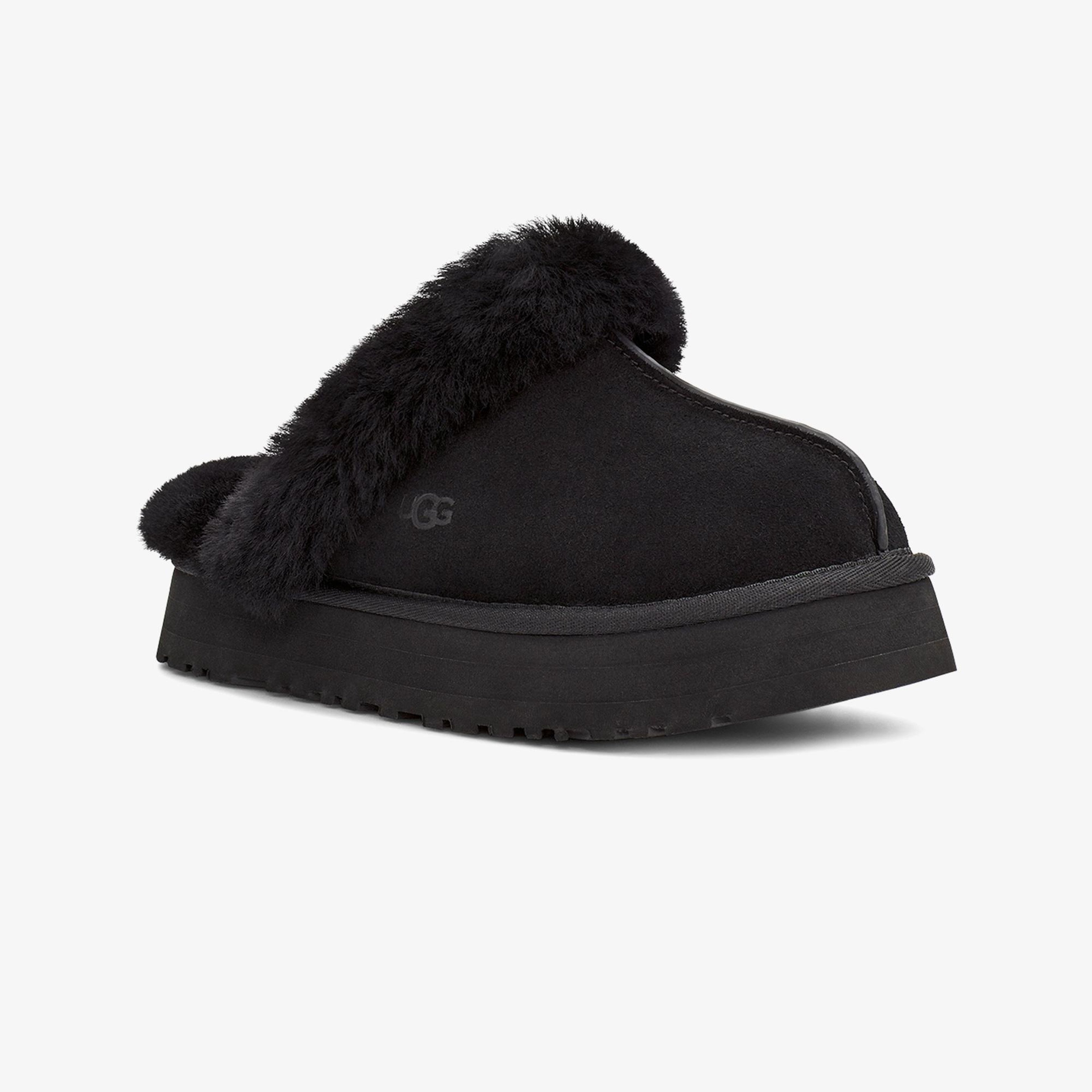 UGG Disquette Kadın Siyah Terlik