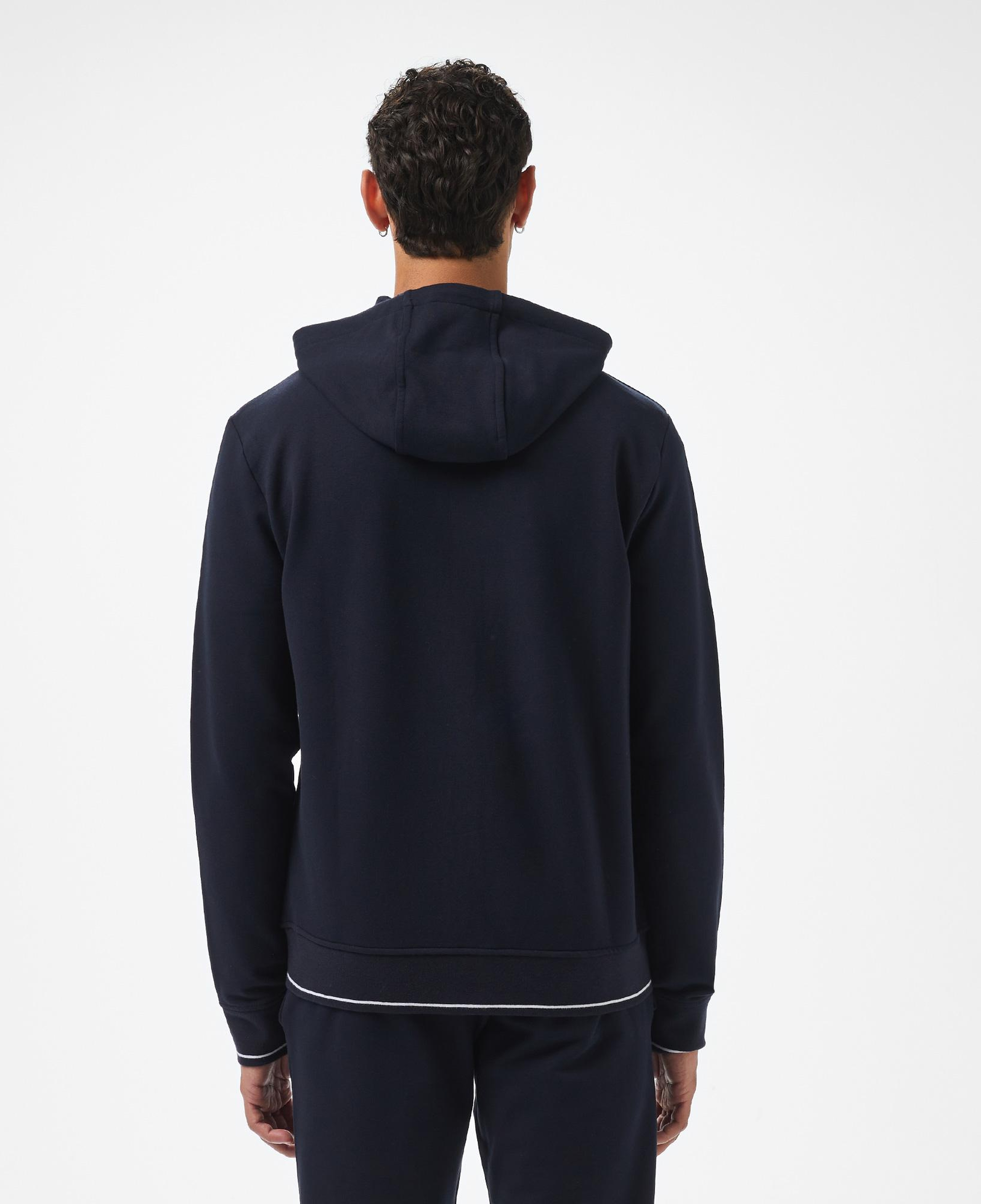 Armani Exchange Erkek Lacivert Fermuarlı Sweatshirt