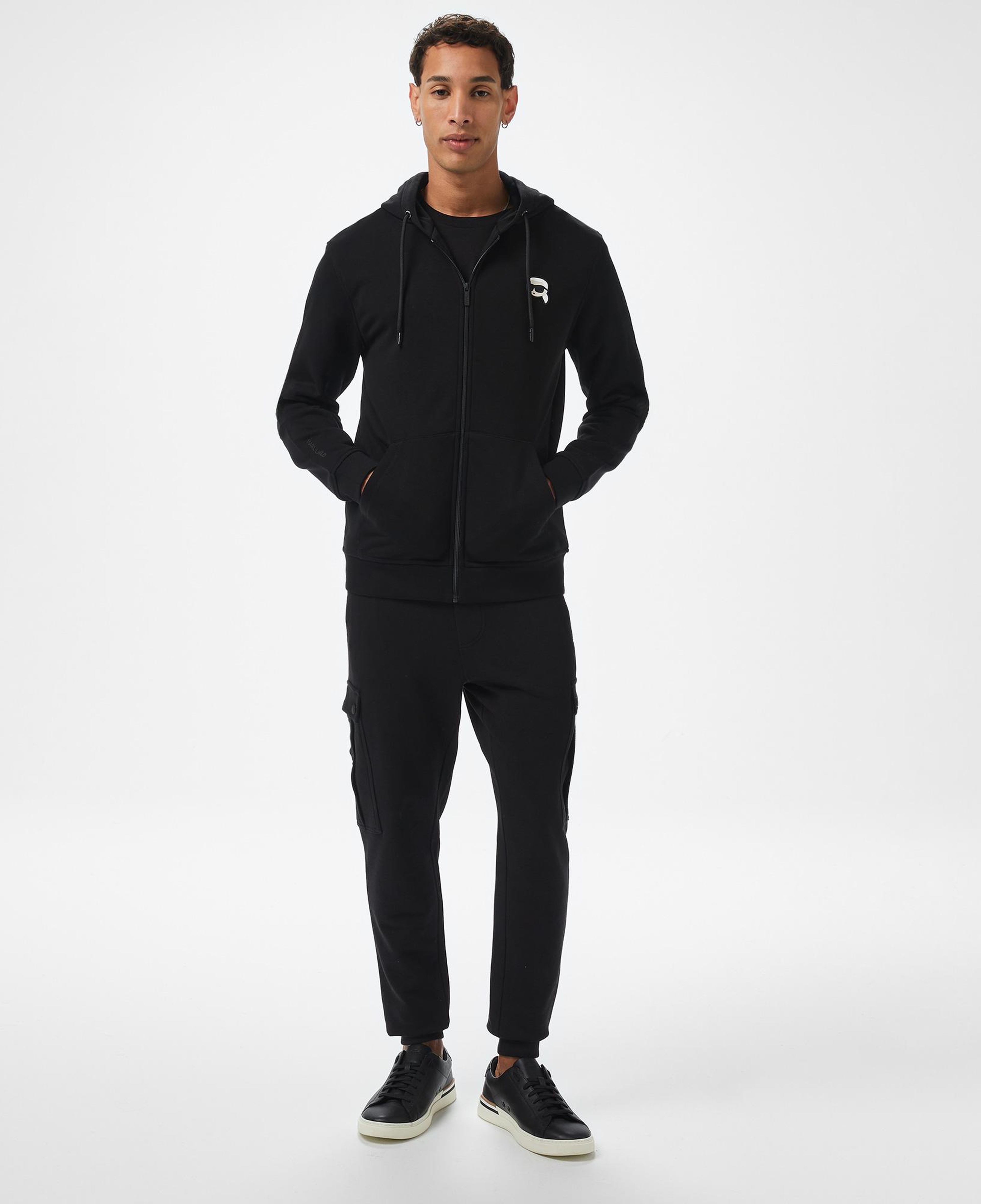 Karl Lagerfeld Erkek Siyah Sweatshirt