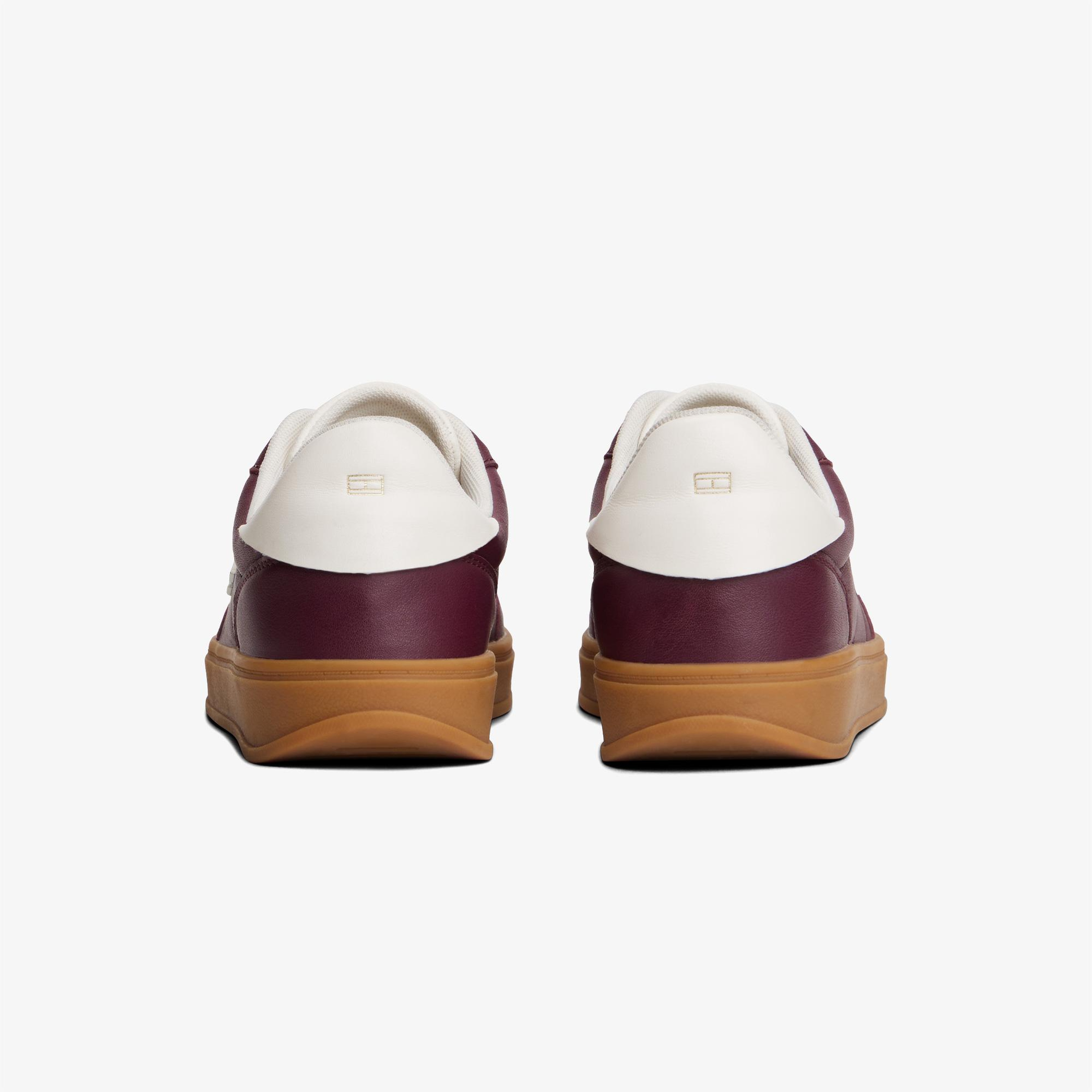 Tommy Hilfiger Heritage Shiny Kadın Kahverengi Sneaker