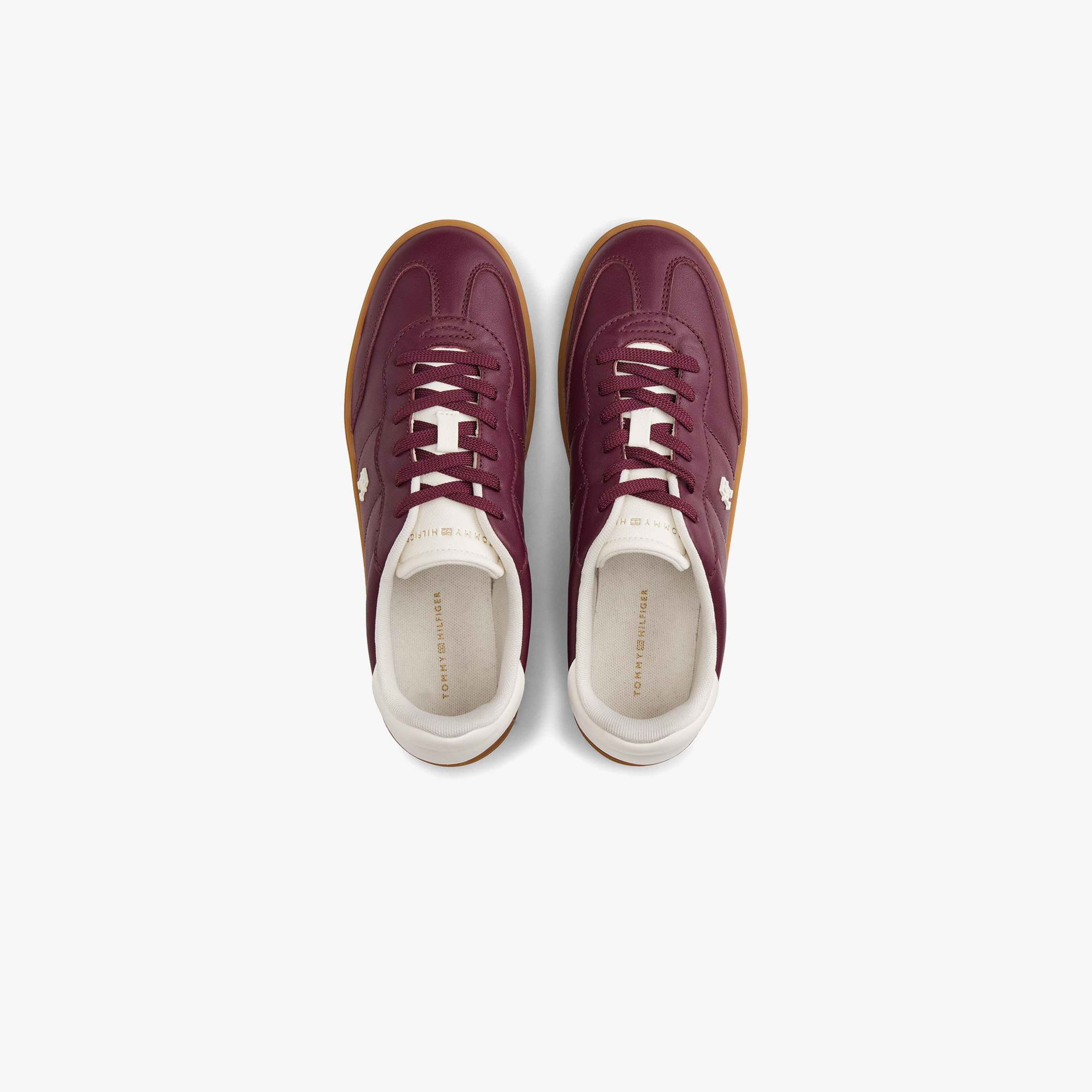 Tommy Hilfiger Heritage Shiny Kadın Kahverengi Sneaker