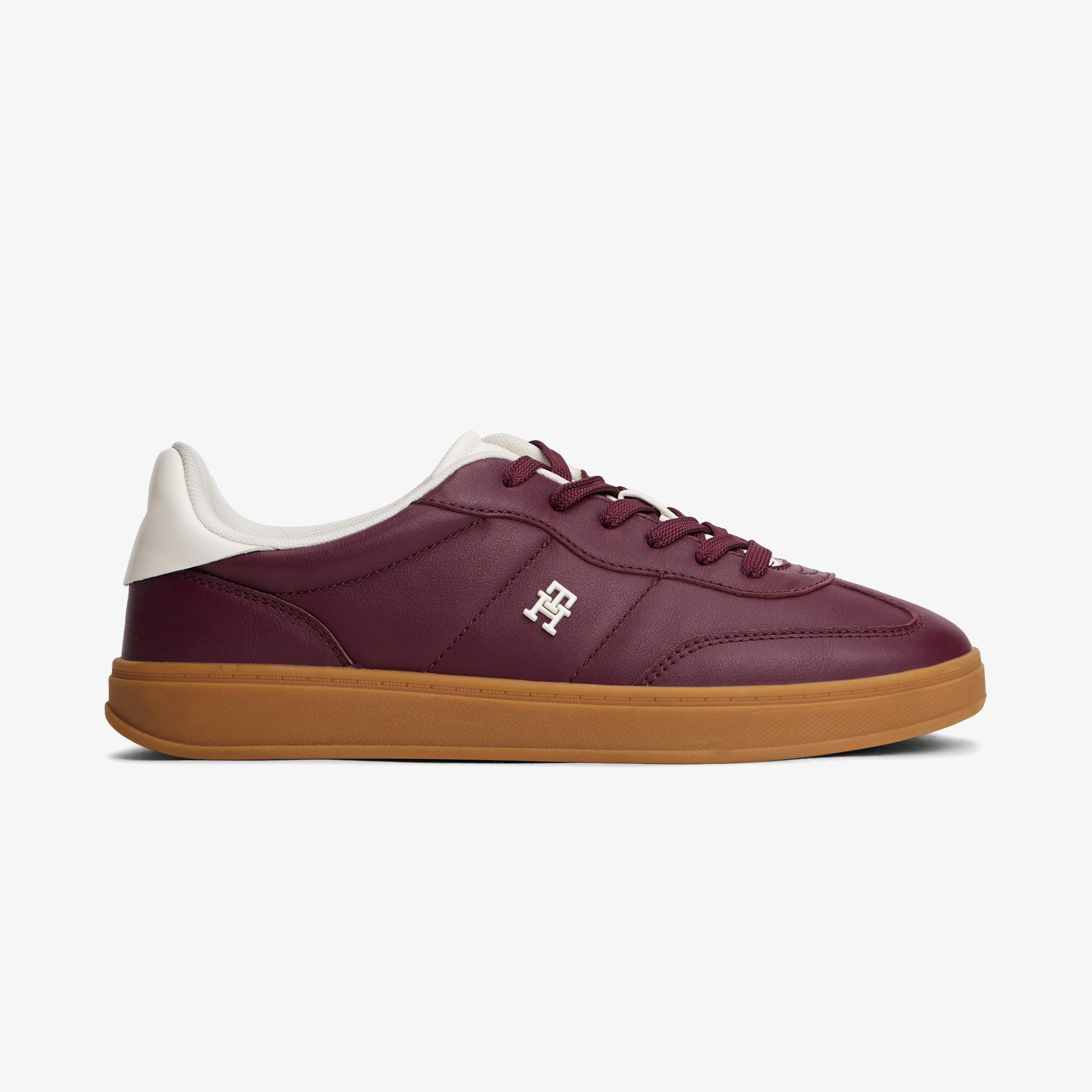 Tommy Hilfiger Heritage Shiny Kadın Kahverengi Sneaker