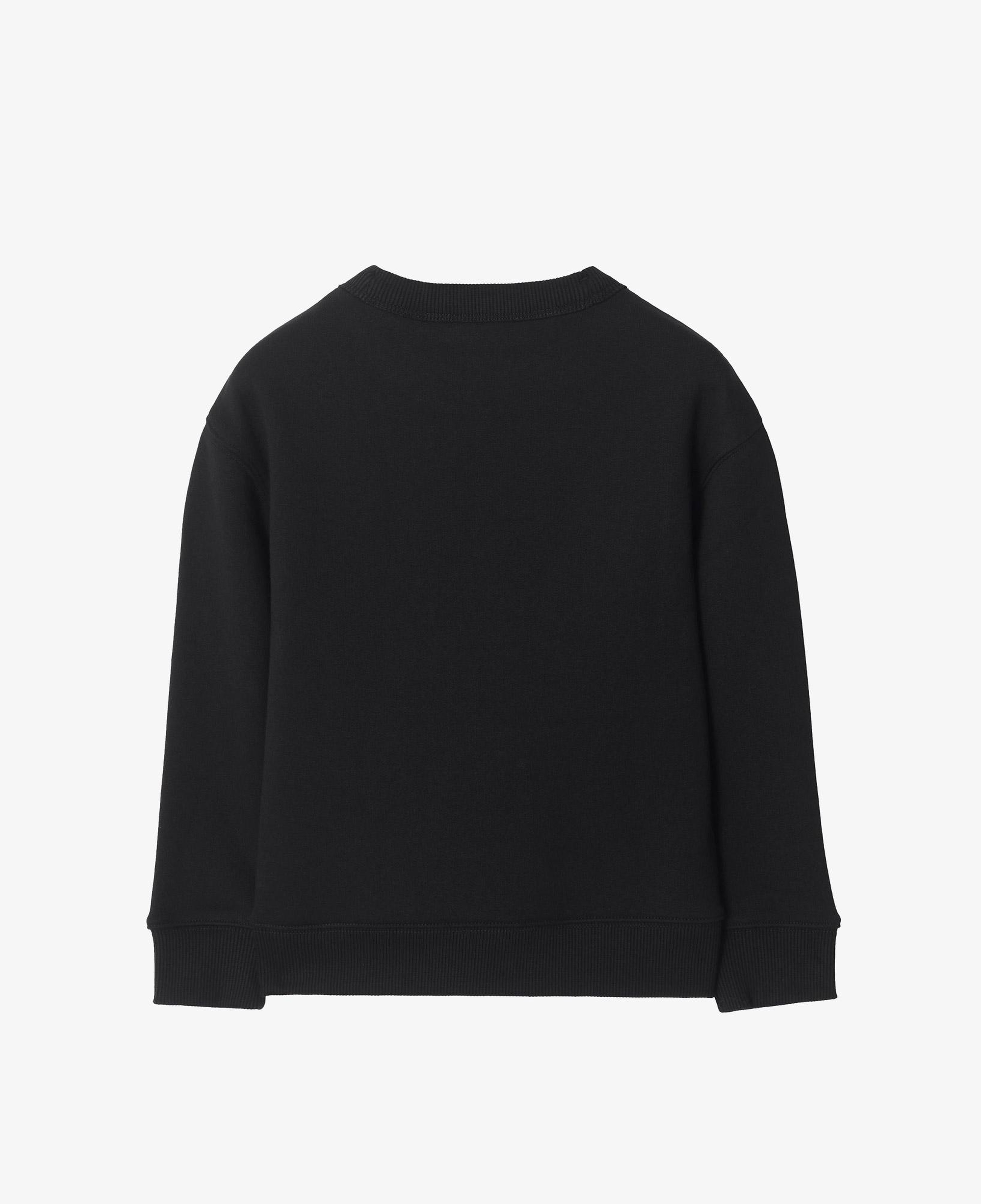 Burberry Mathew Knıght Çocuk Siyah Sweatshirt