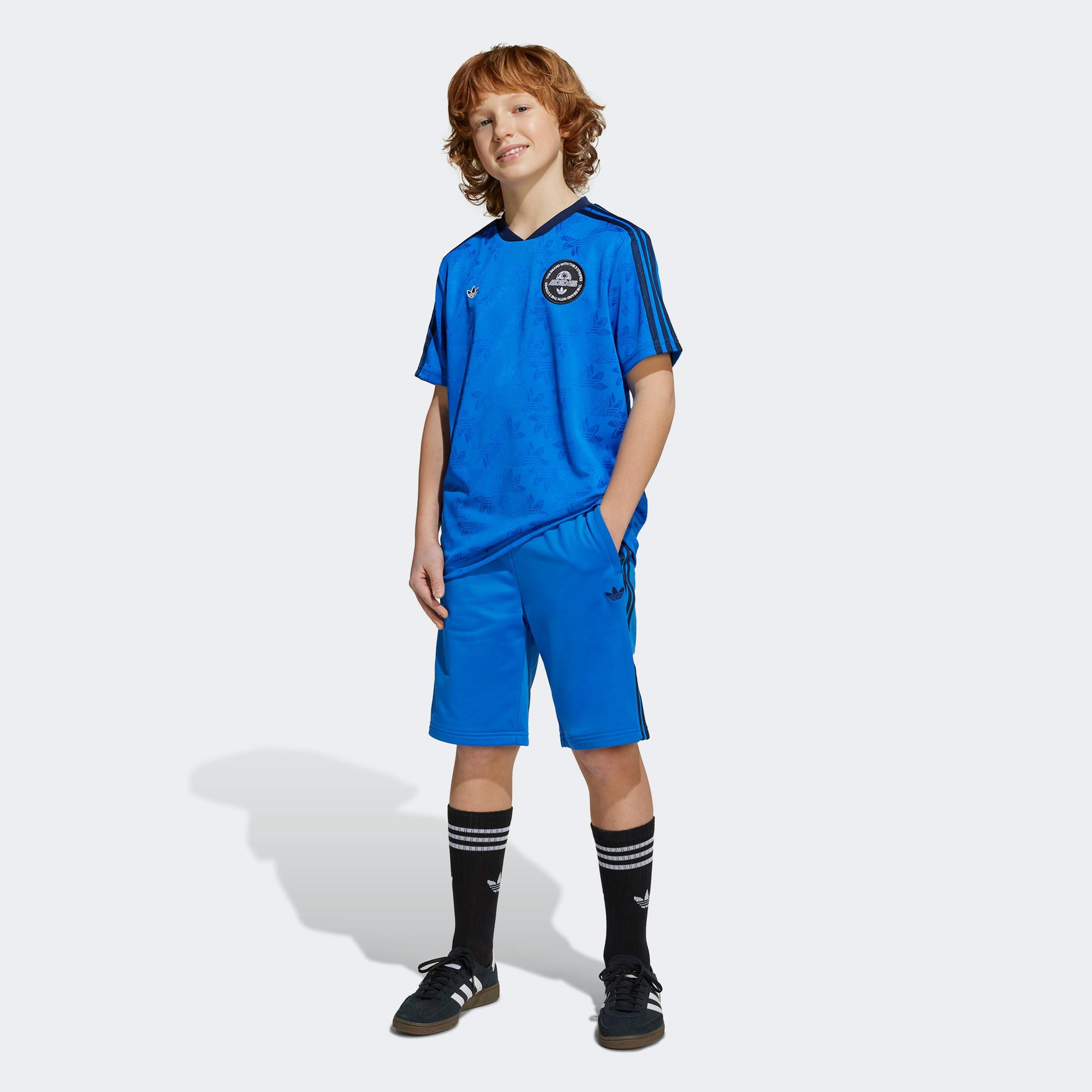 adidas Top Çocuk Mavi T-Shirt
