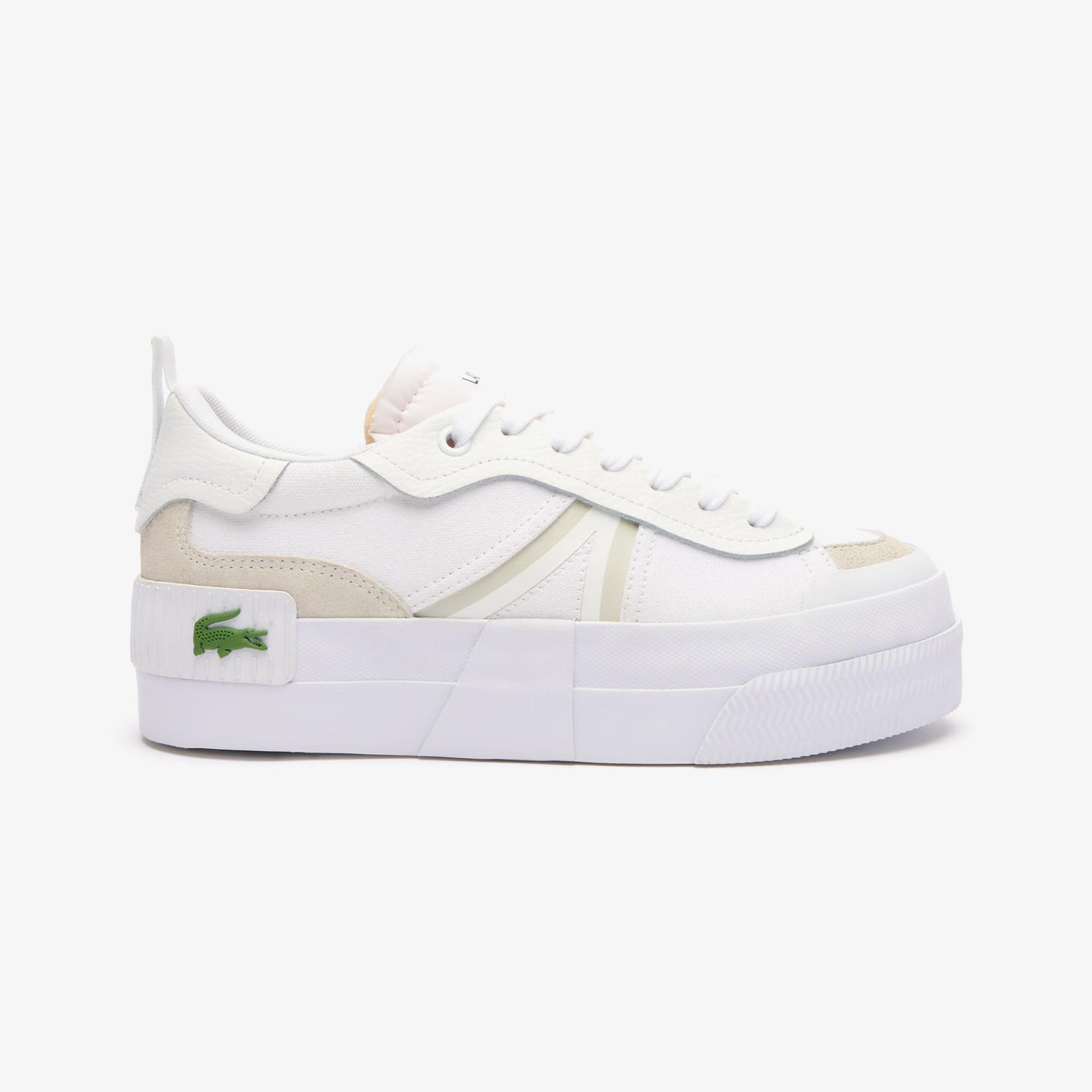 Lacoste L004 Platform Kadın Beyaz Sneaker