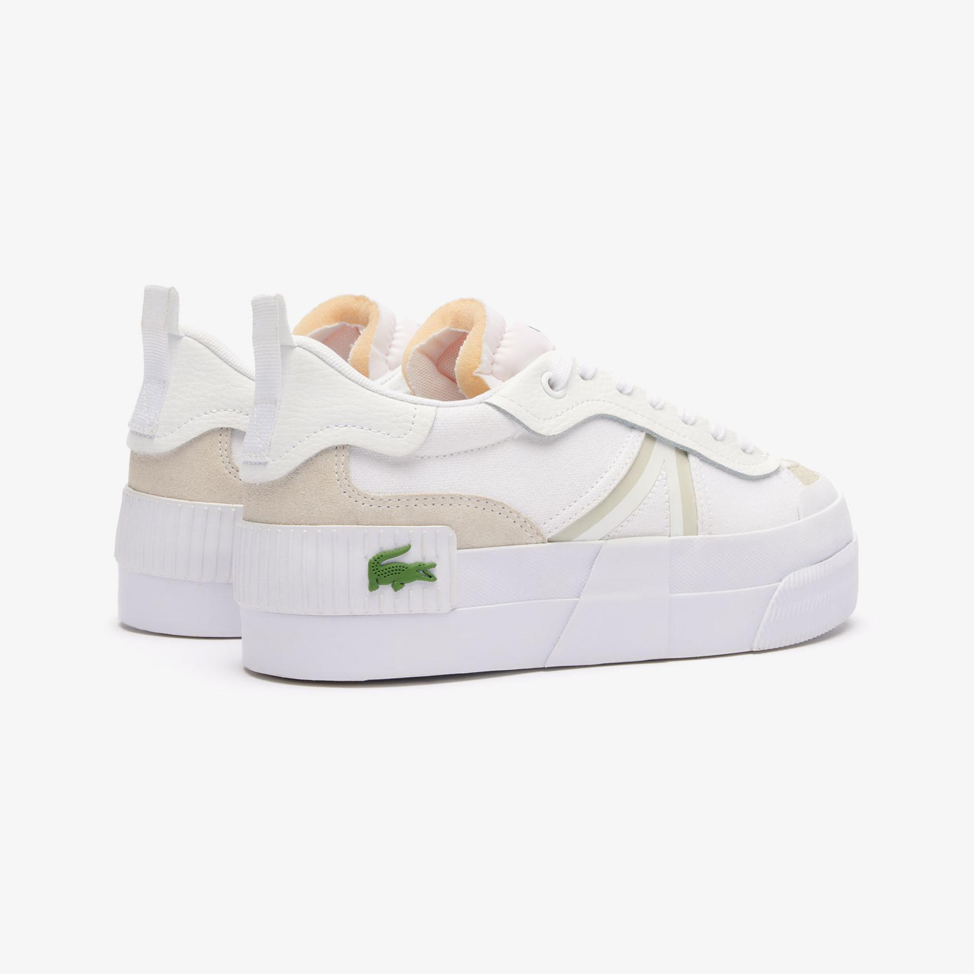 Lacoste L004 Platform Kadın Beyaz Sneaker