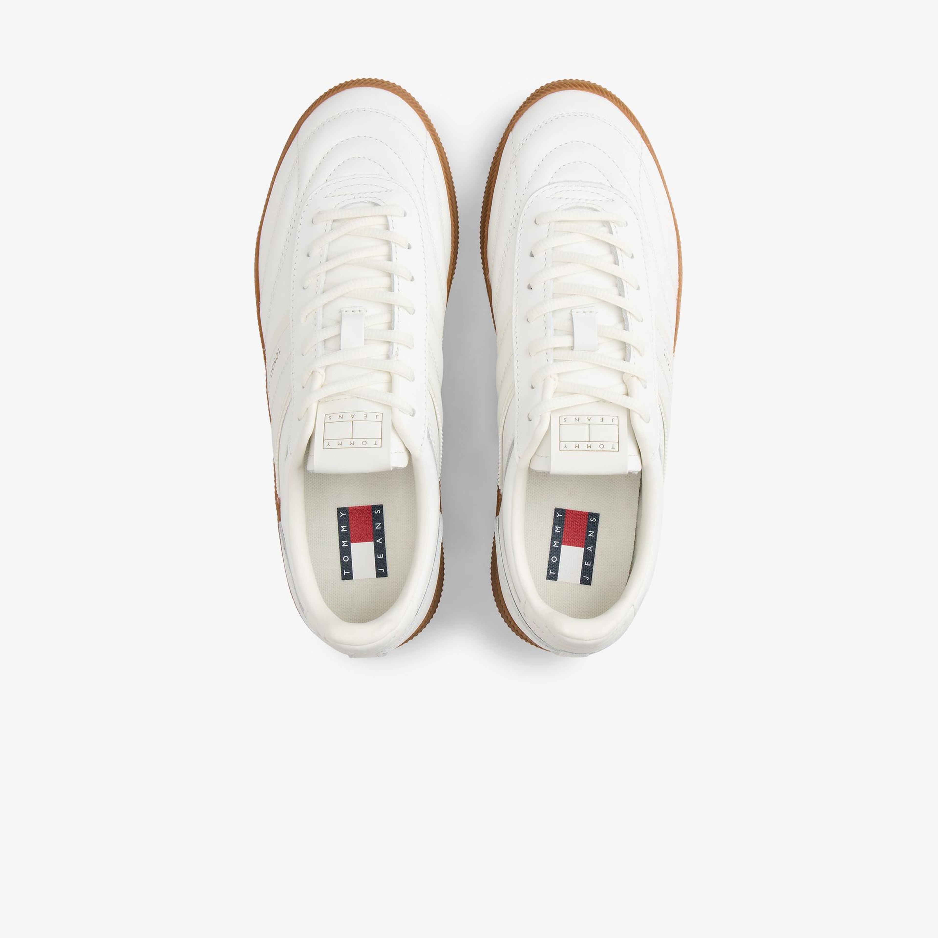 Tommy Hilfiger The Greenwich Edge Kadın Beyaz Sneaker