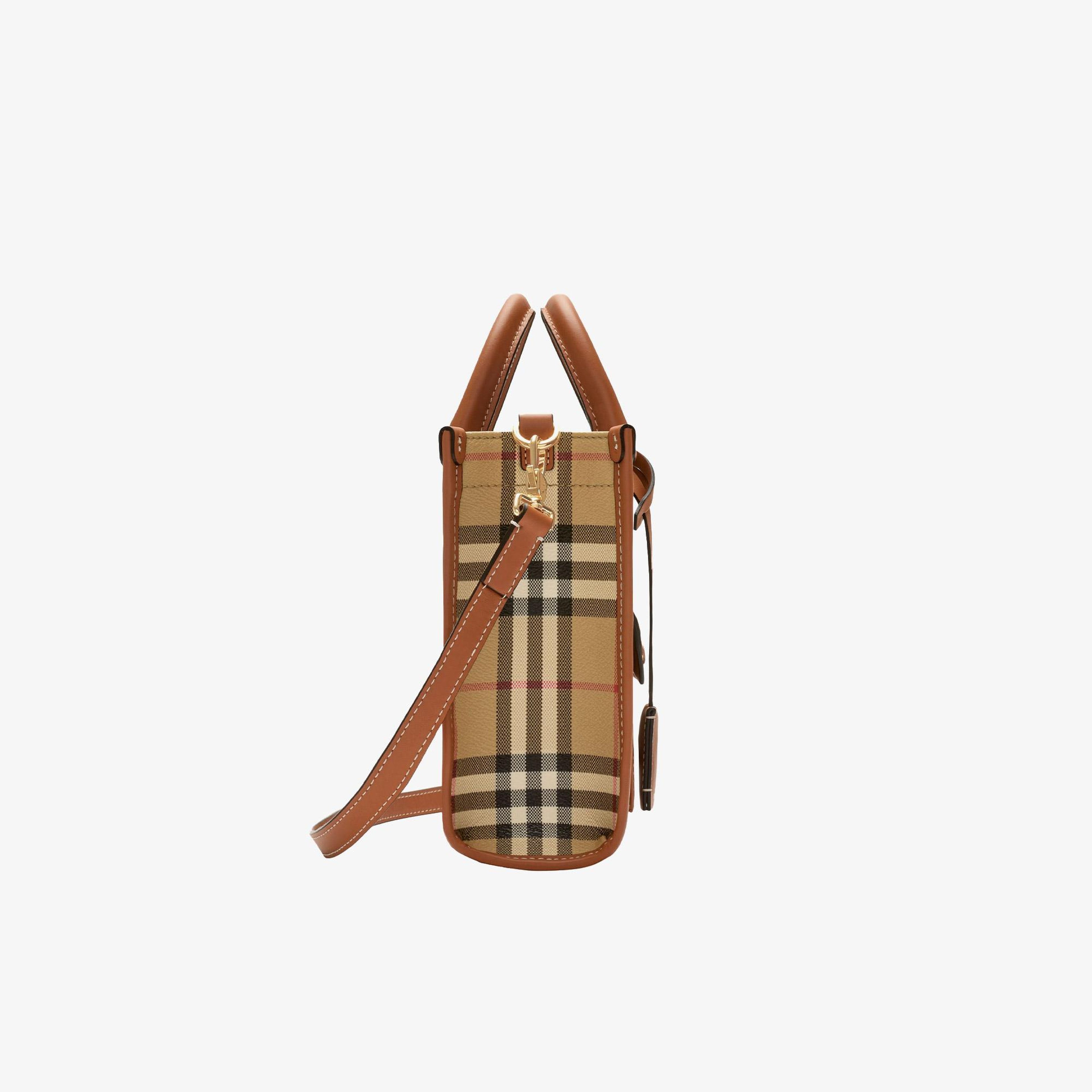 Burberry Freya Mini Freya Kadın Kahverengi El Çantası