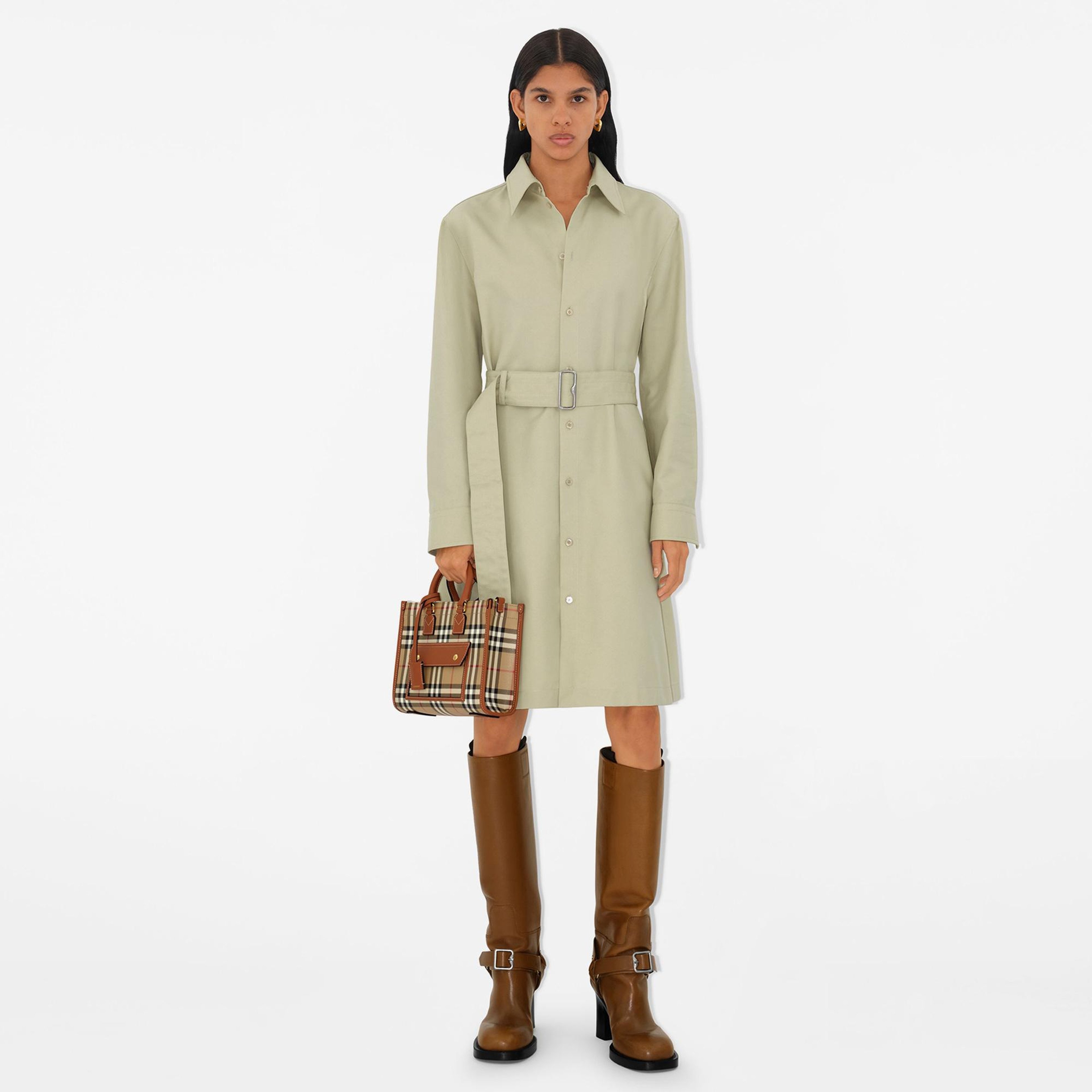 Burberry Freya Mini Freya Kadın Kahverengi El Çantası