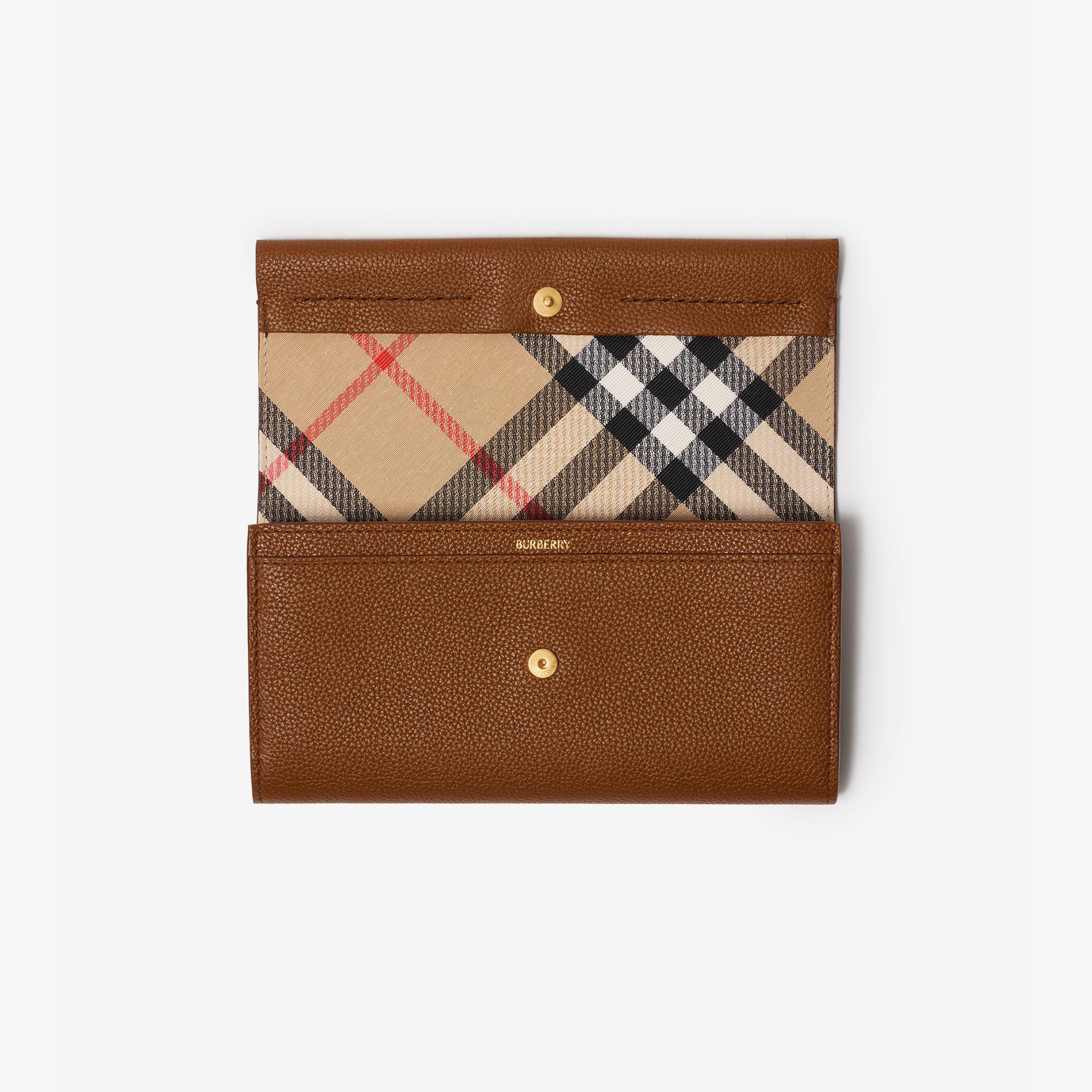 Burberry Cotswolds Continental Kadın Kahverengi Cüzdan