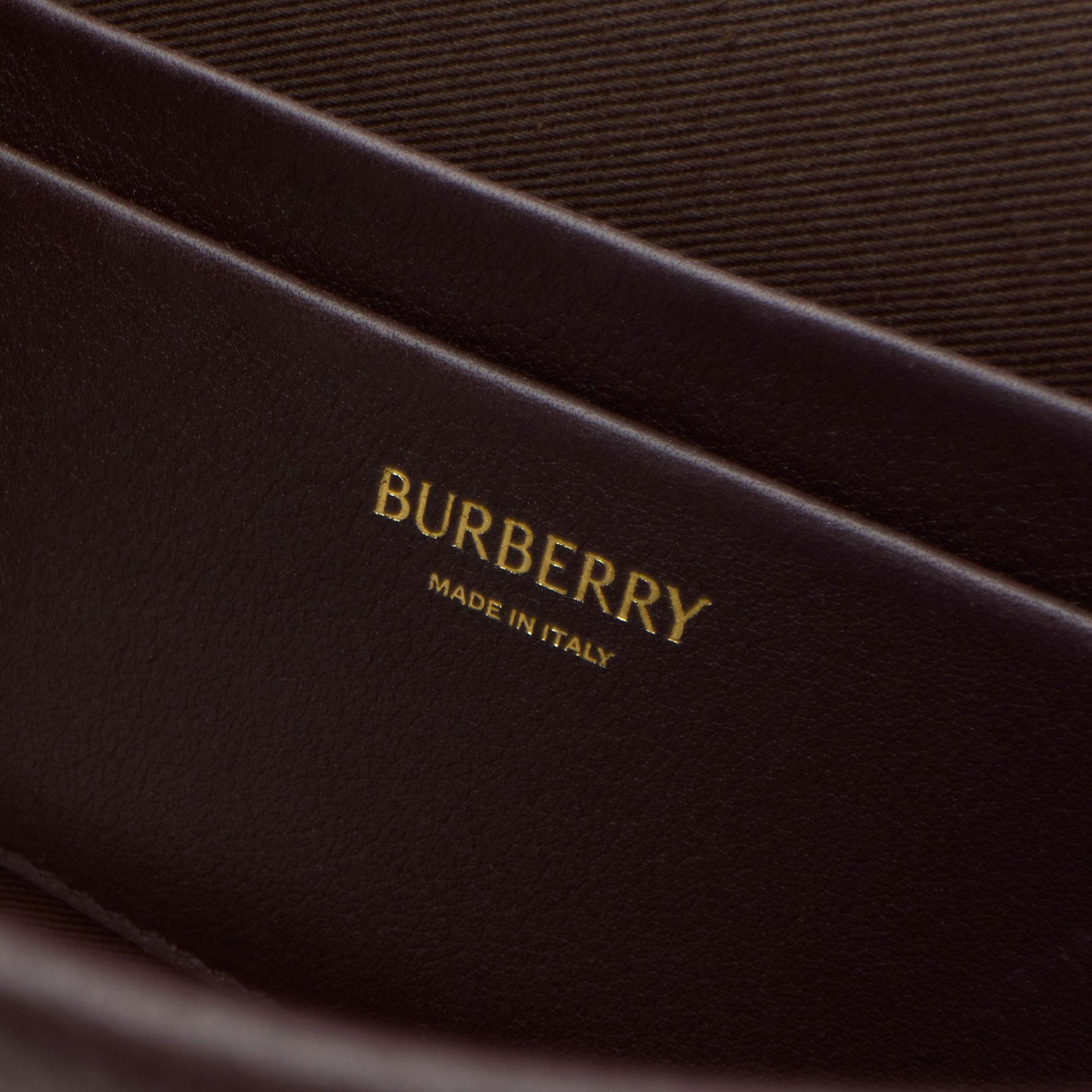 Burberry Mini Highlands Kadın Bej Çanta