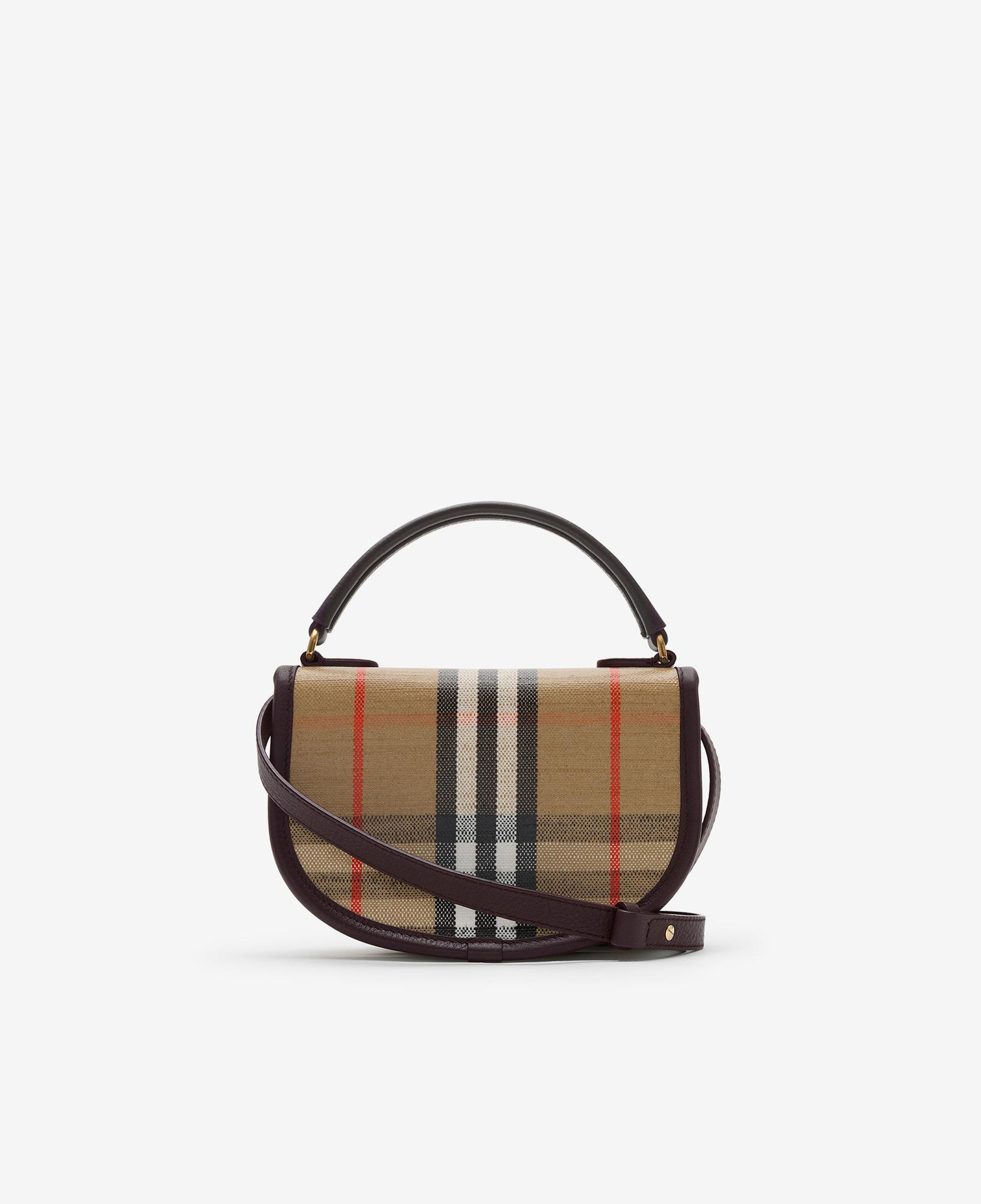 Burberry Mini Highlands Kadın Bej Çanta