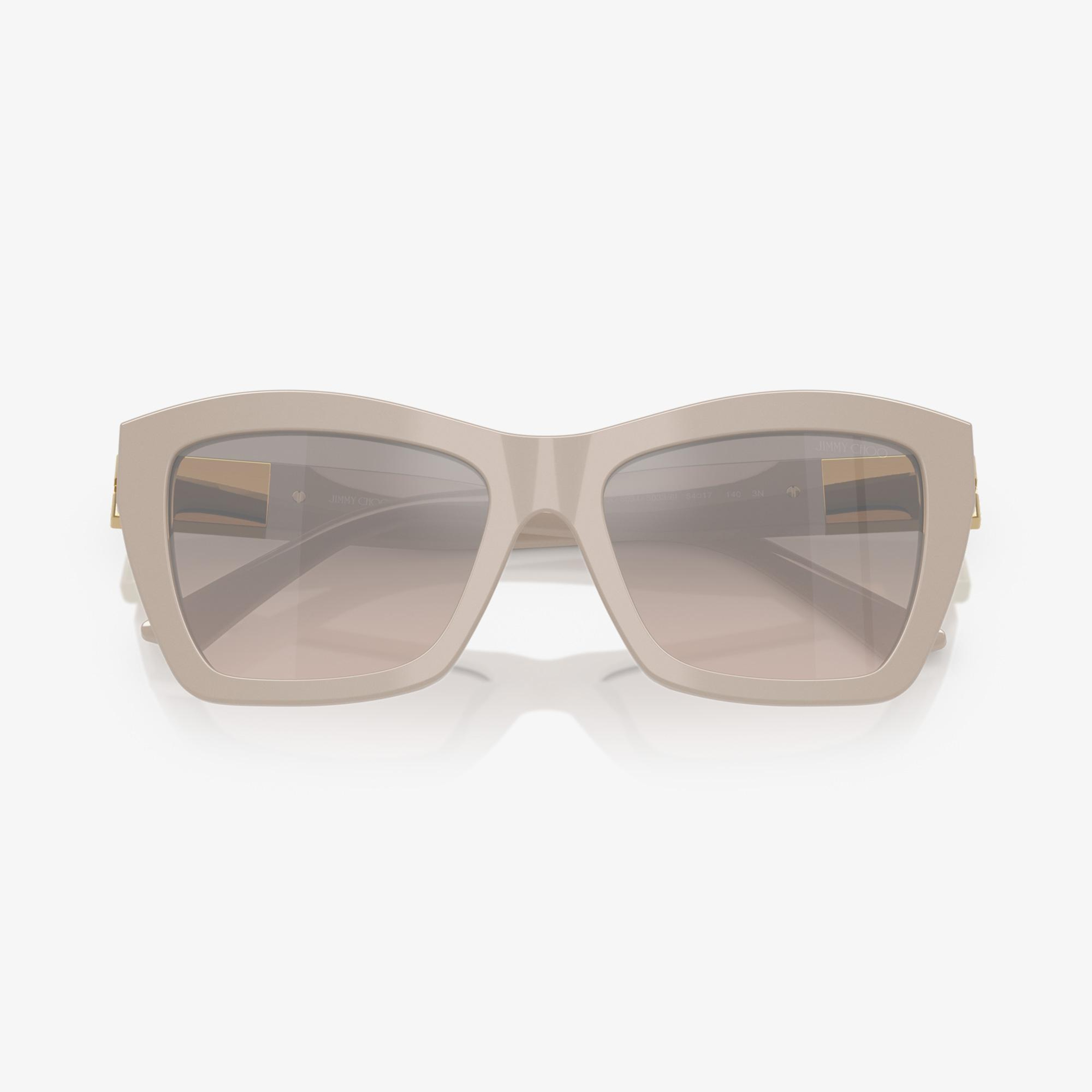 Jimmy Choo Acetate Kadın Beyaz Güneş Gözlüğü