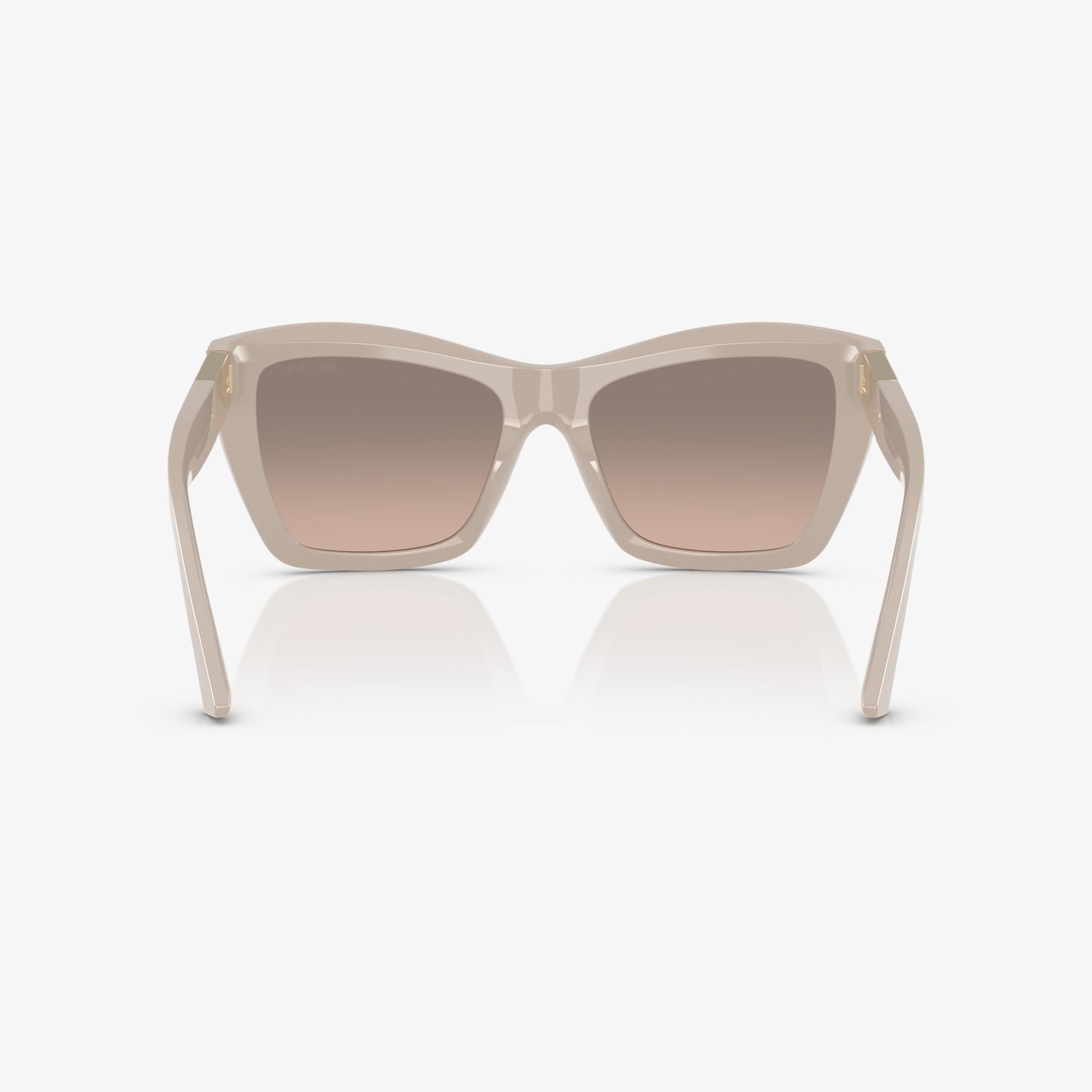 Jimmy Choo Acetate Kadın Beyaz Güneş Gözlüğü