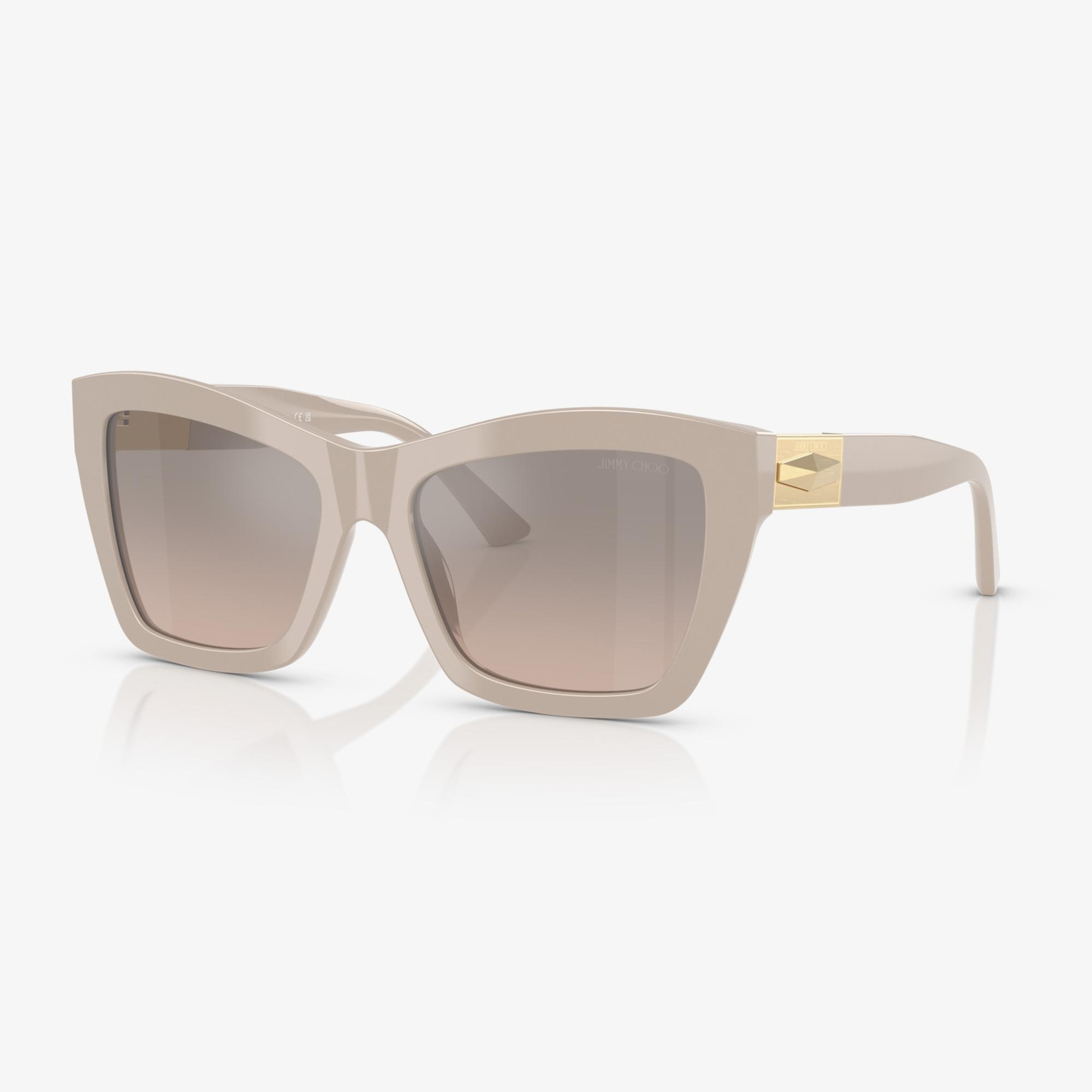 Jimmy Choo Acetate Kadın Beyaz Güneş Gözlüğü
