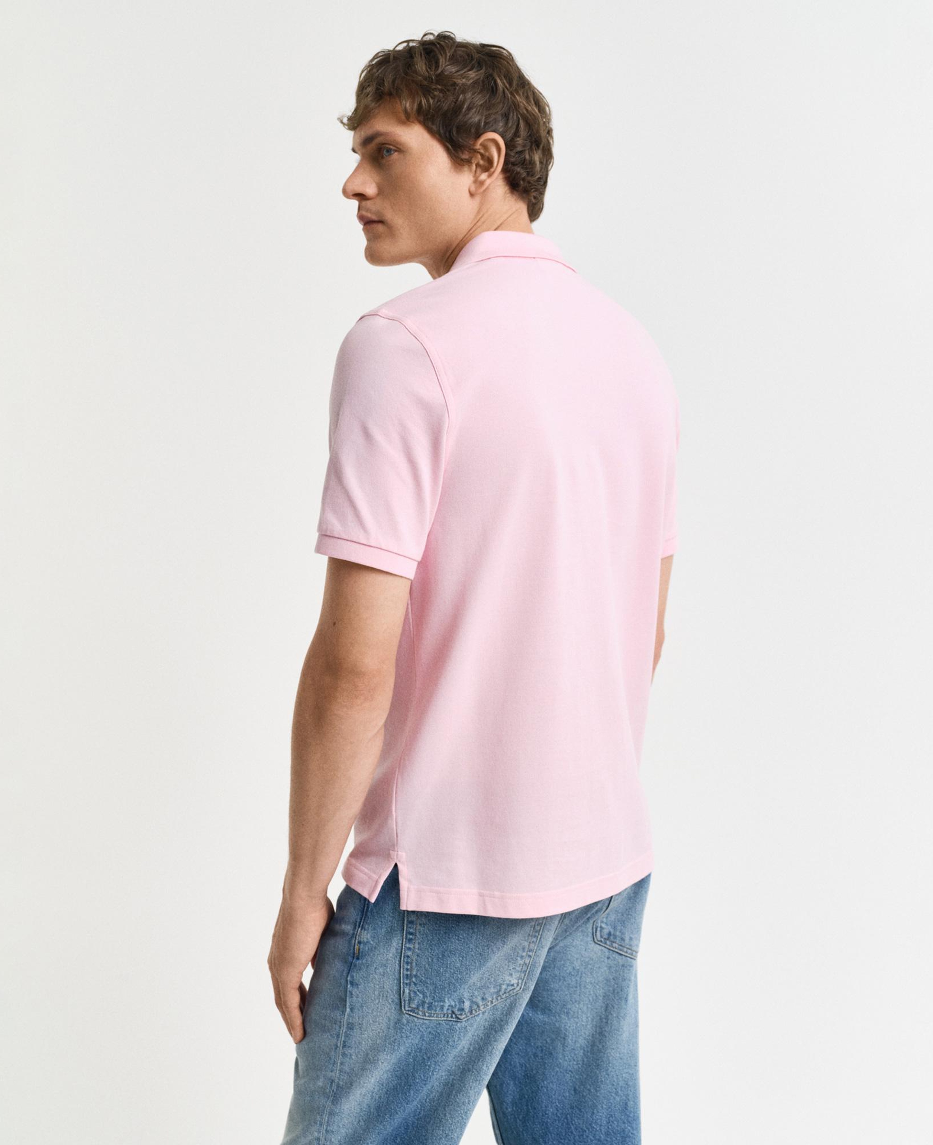 GANT Erkek Pembe Regular Fit Polo