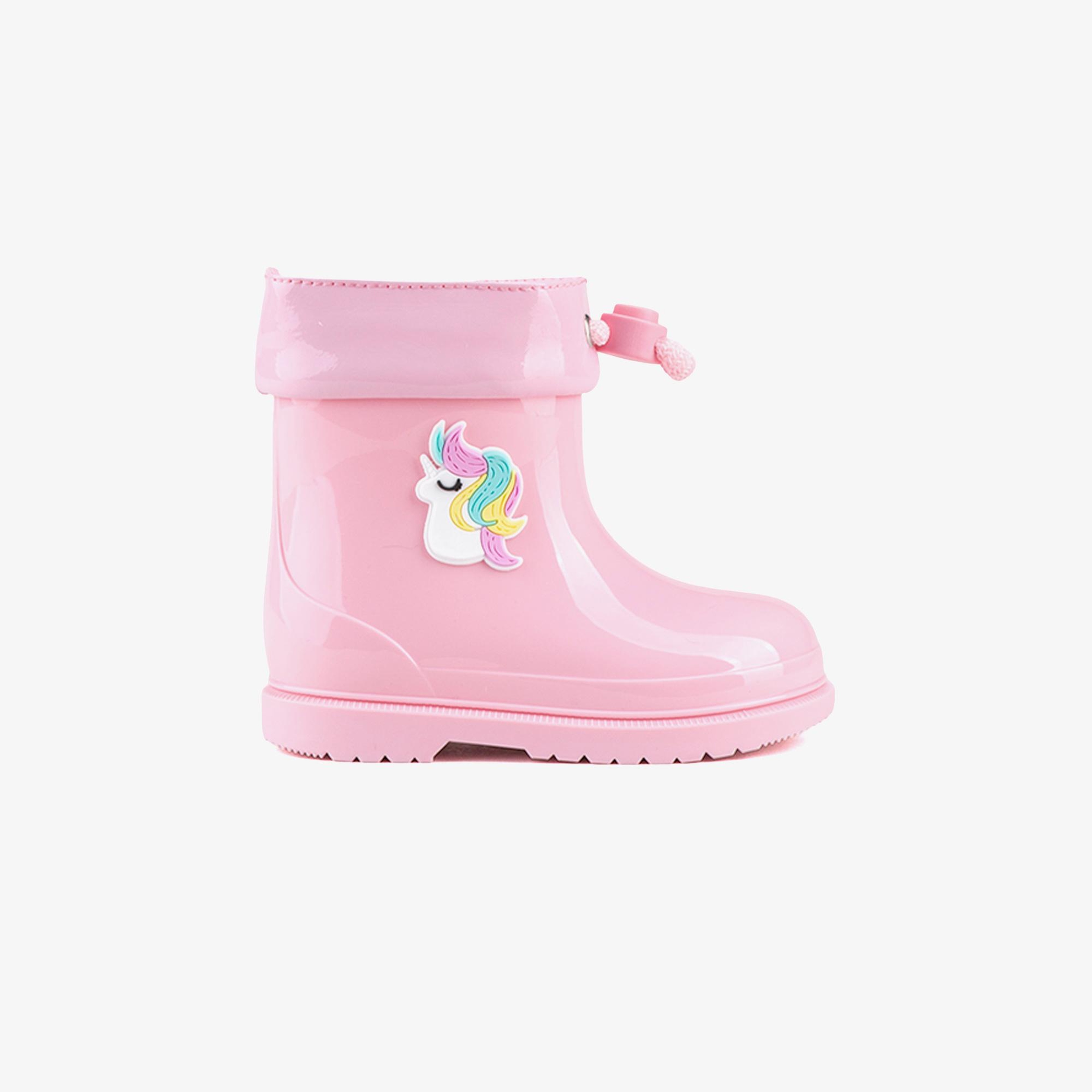 Igor W10253 Bimbi Unicornio Çocuk Pembe Yağmur Çizmesi