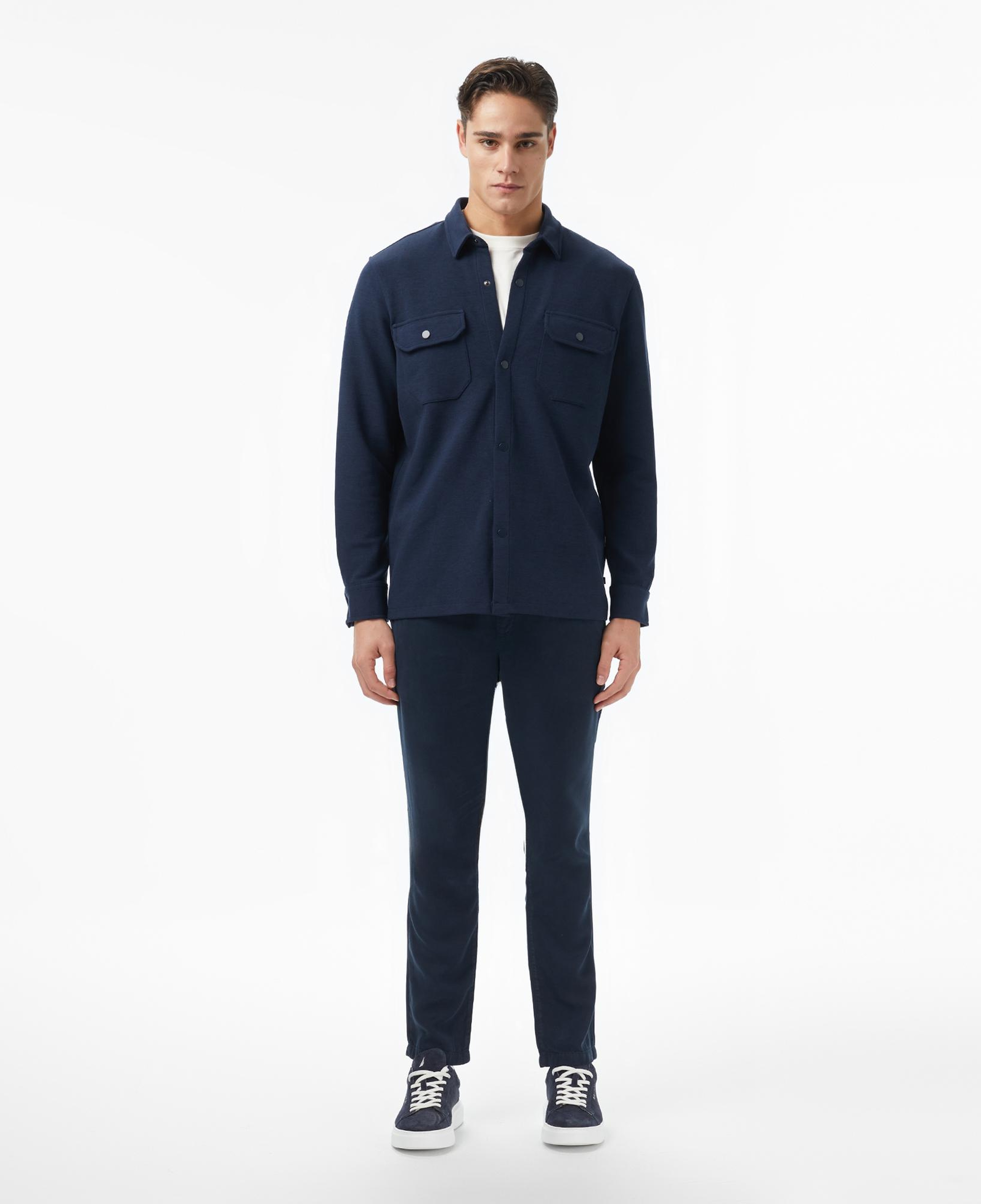 Nautica Erkek Lacivert Classic Fit Gömlek