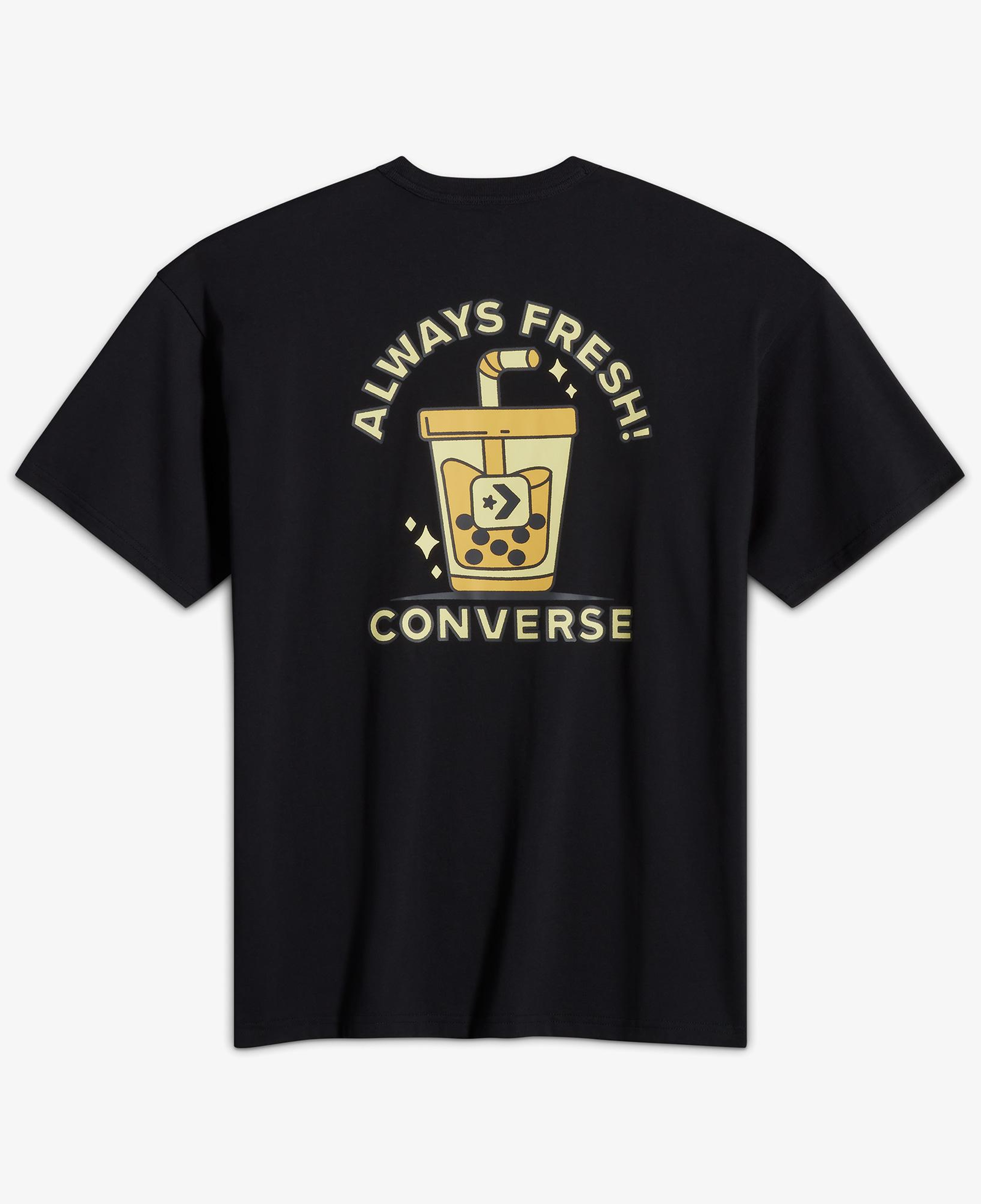 Converse Erkek Siyah T-Shirt
