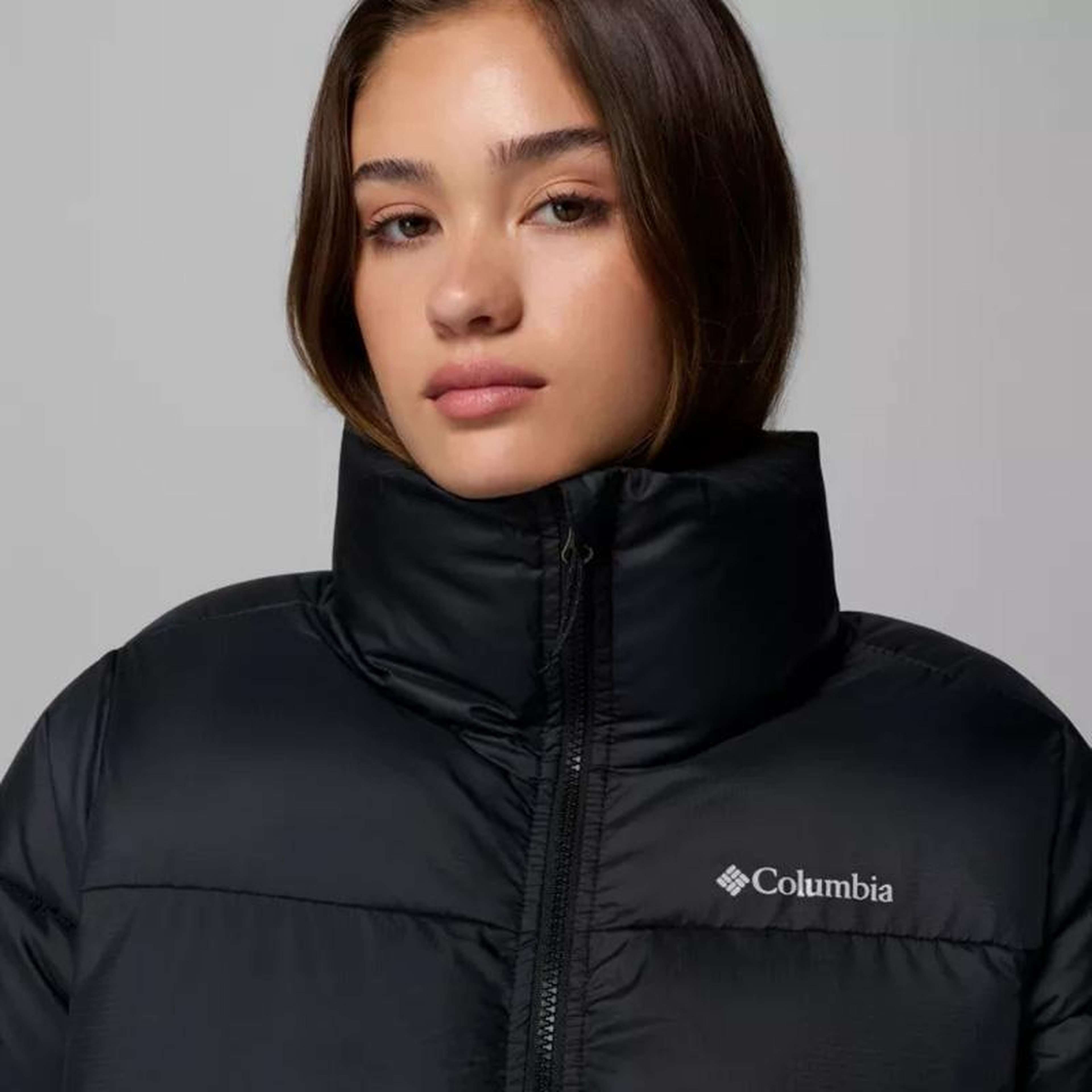 Columbia Puffect II Full Zip Kadın Siyah Mont