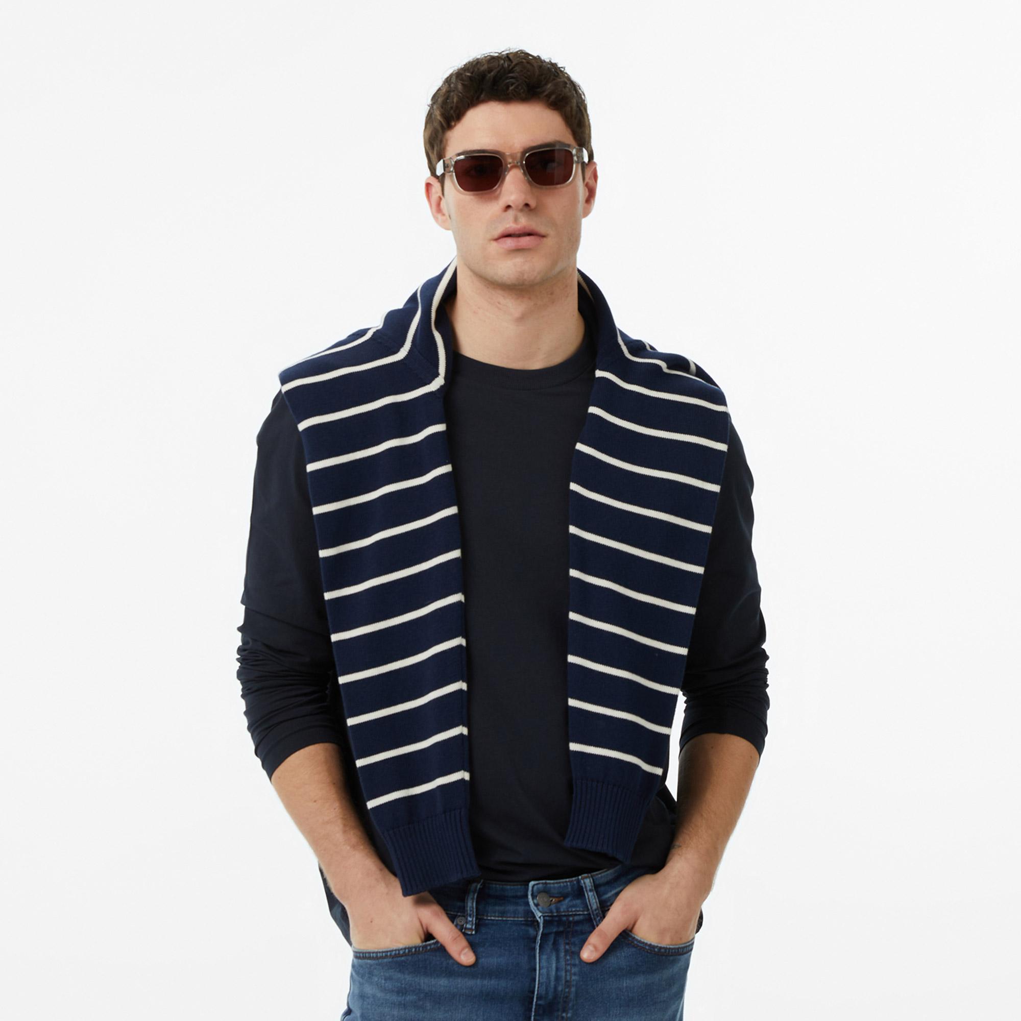 Boss Erkek Lacivert T-Shirt