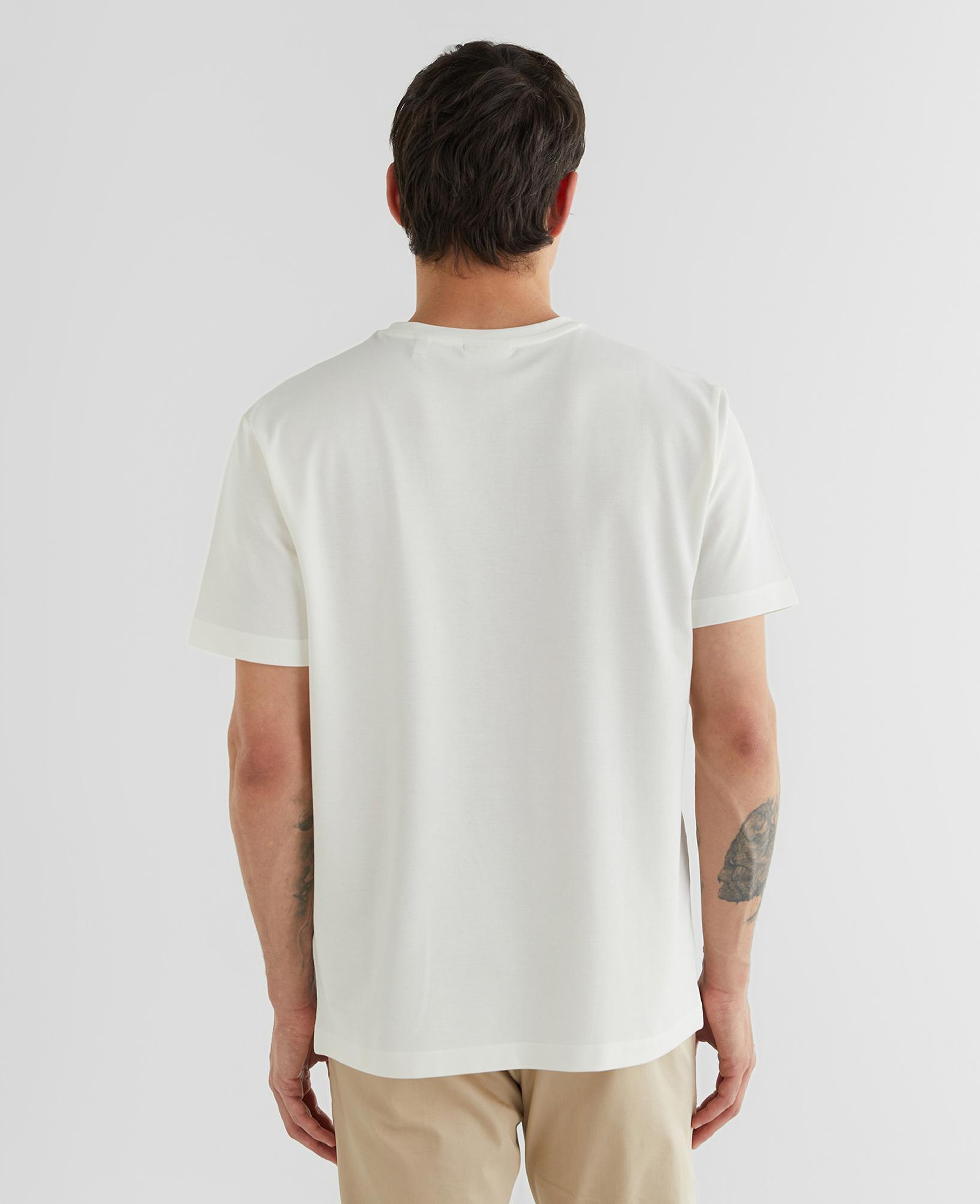 GANT Erkek Krem Regular Fit Bisiklet Yaka T-shirt