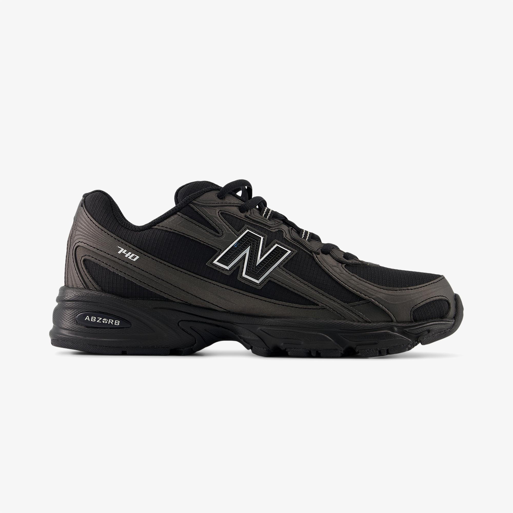 New Balance 740 Unisex Siyah Spor Ayakkabı