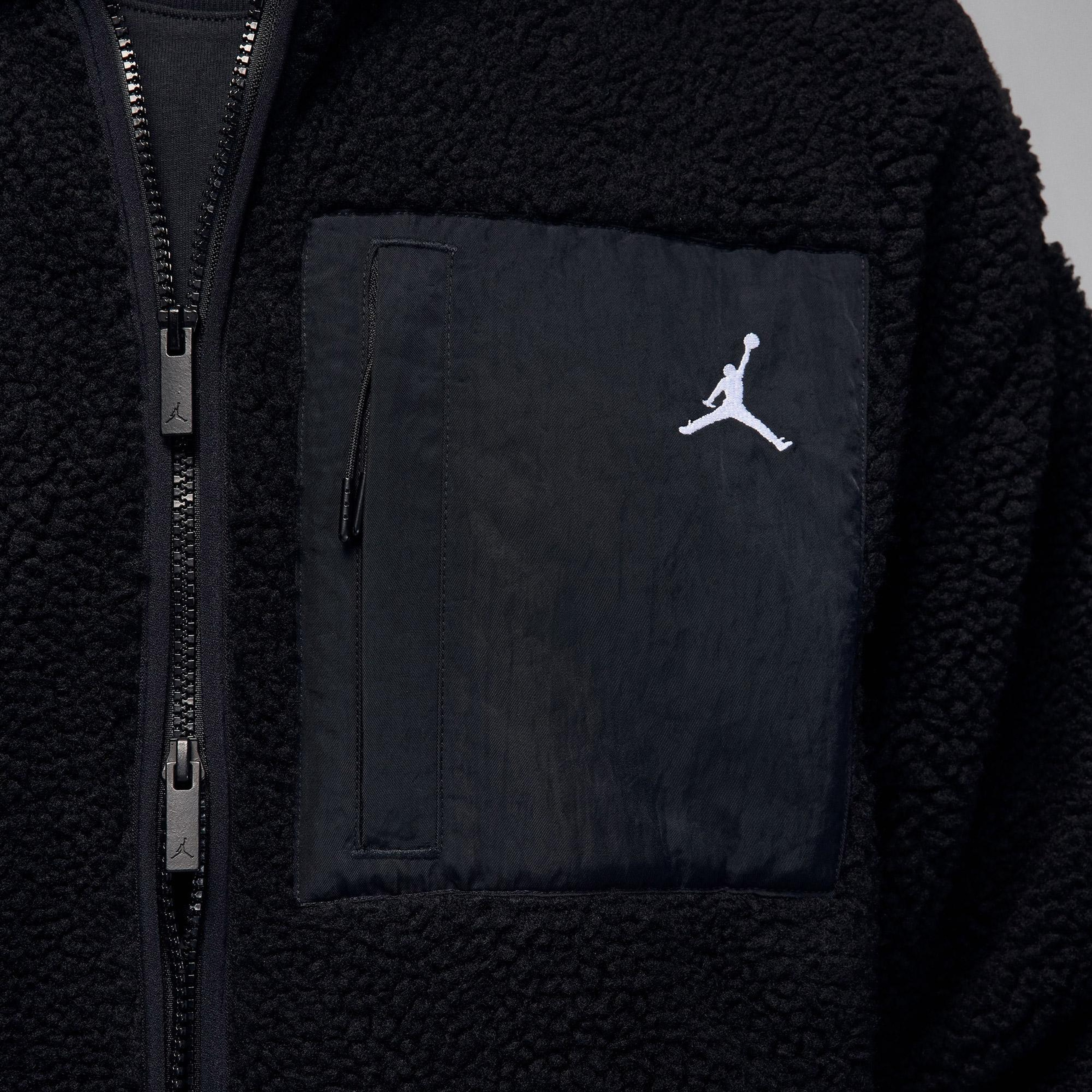 Jordan Flight Mountaininside Sherpa Erkek Siyah Ceket