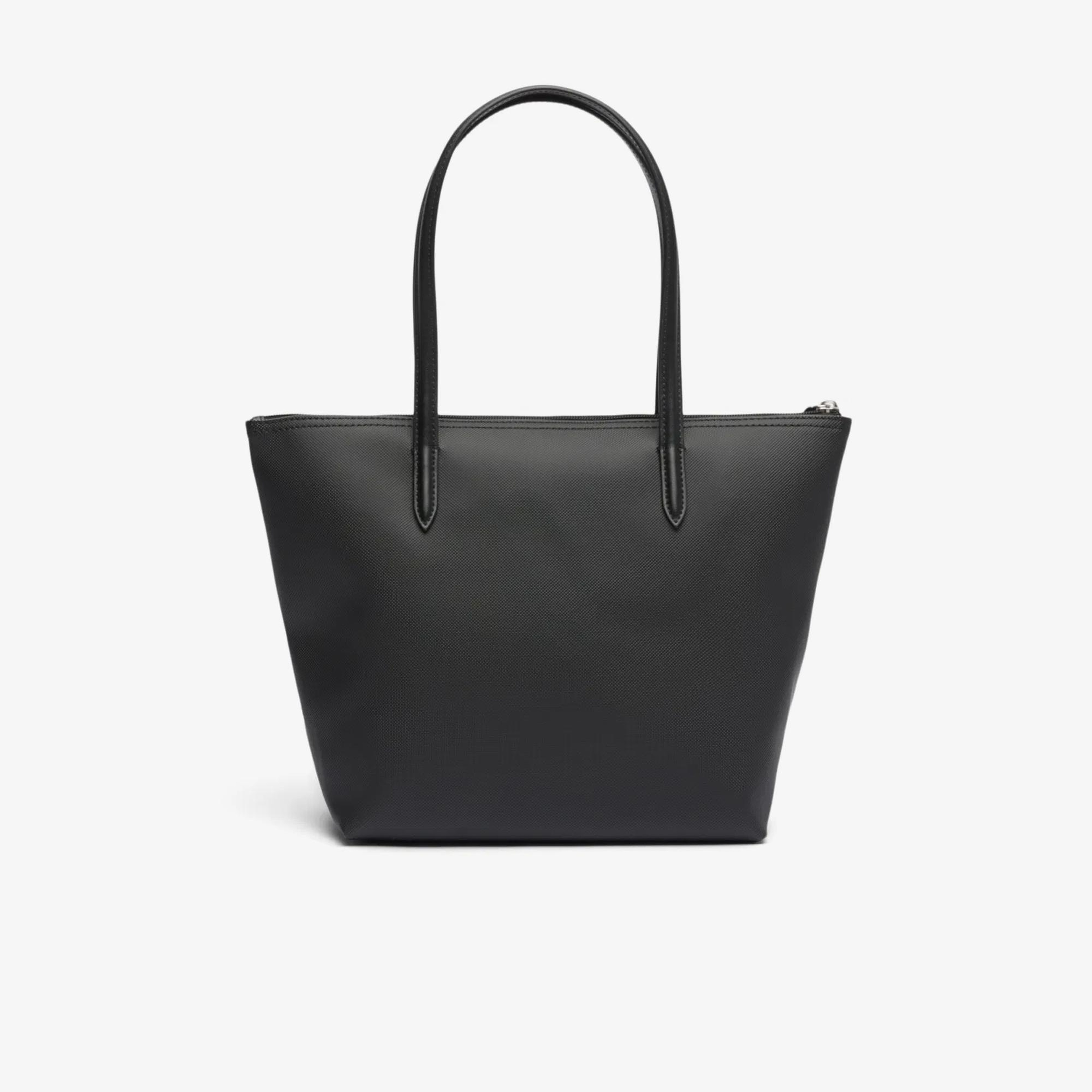 Lacoste Small L.12.12 Kadın Siyah Omuz Çantası