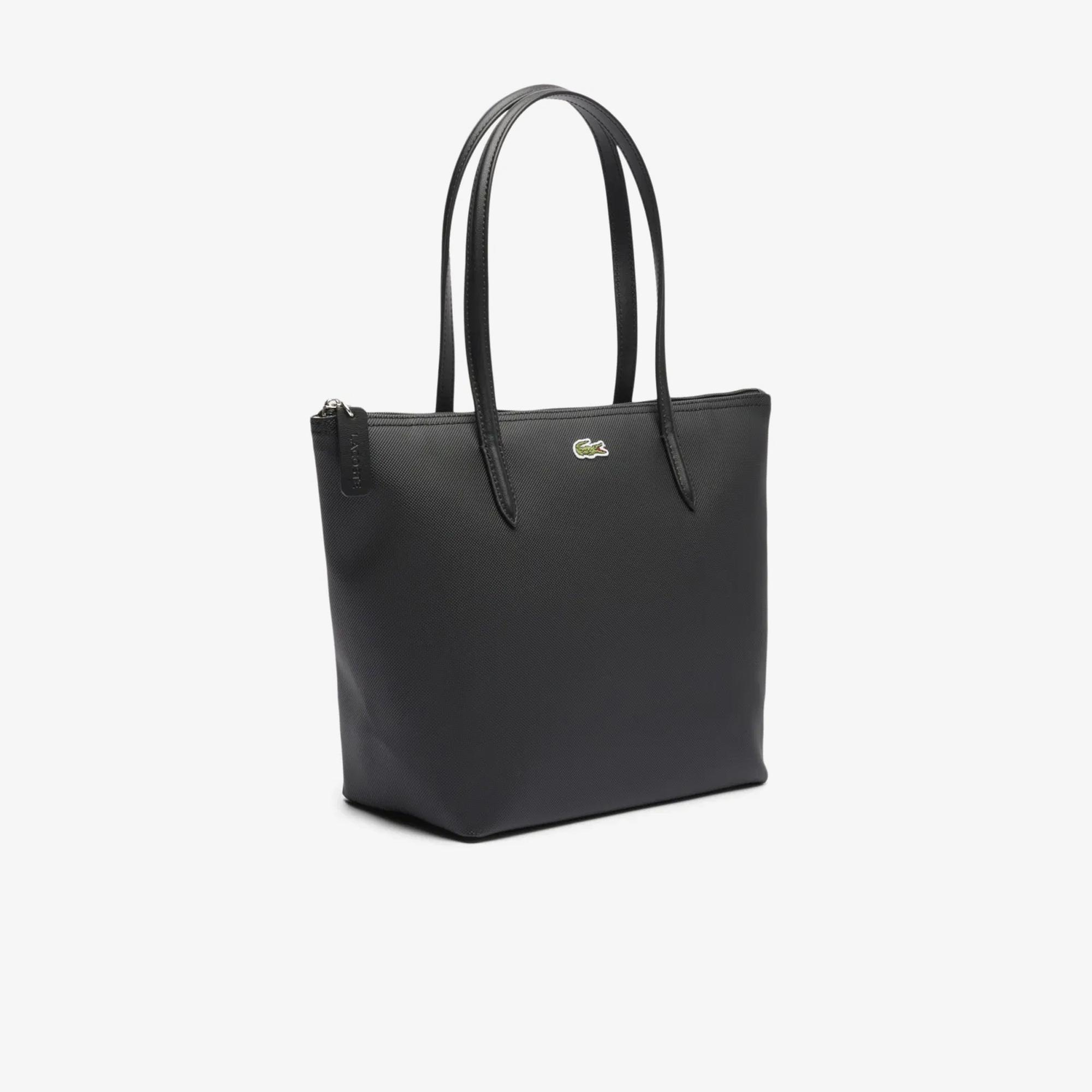 Lacoste Small L.12.12 Kadın Siyah Omuz Çantası
