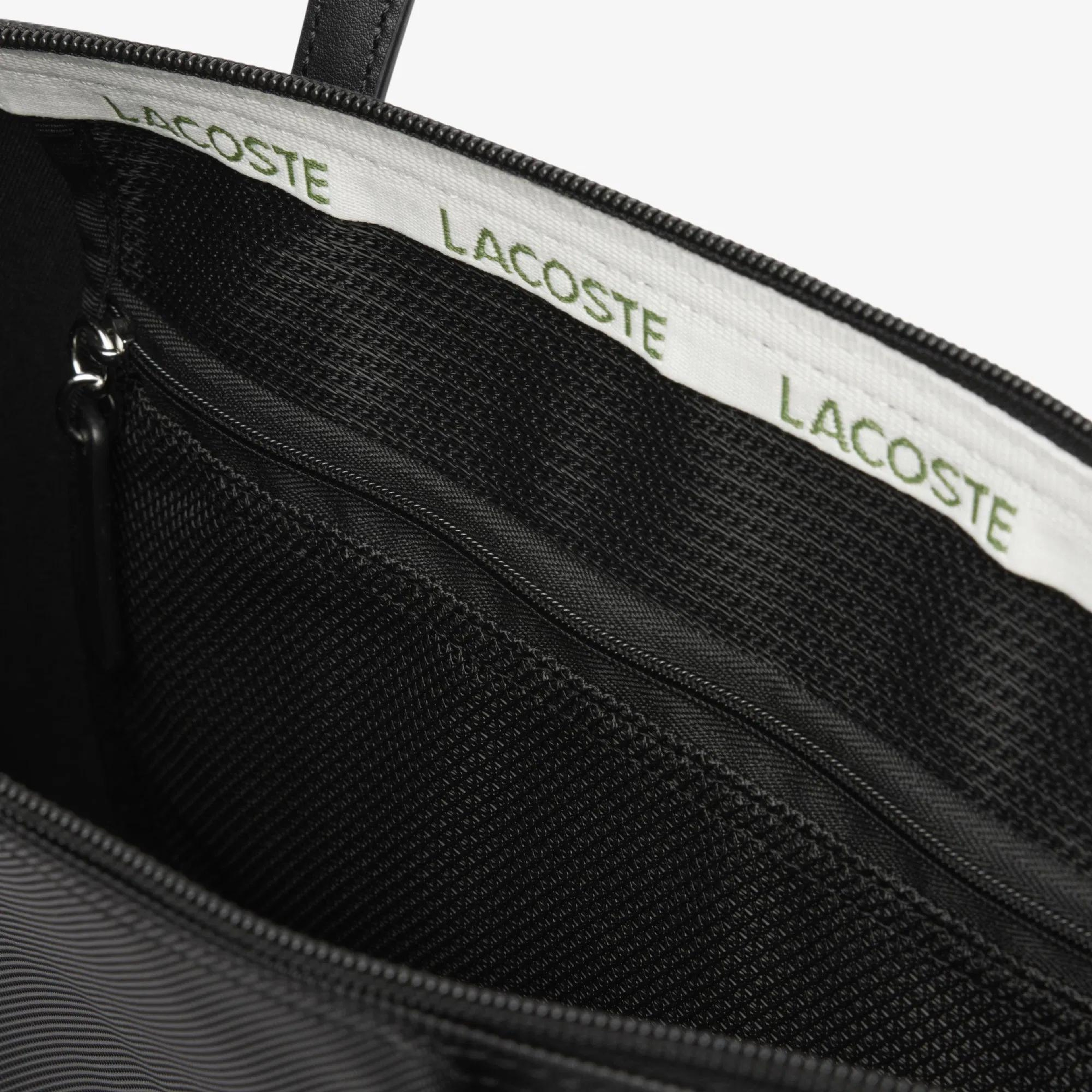Lacoste Small L.12.12 Kadın Siyah Omuz Çantası