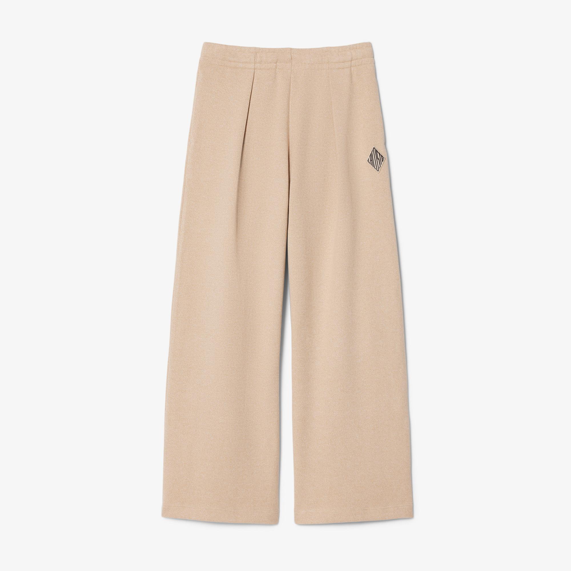 Lacoste Kadın Oversize Fit Bej Eşofman Altı