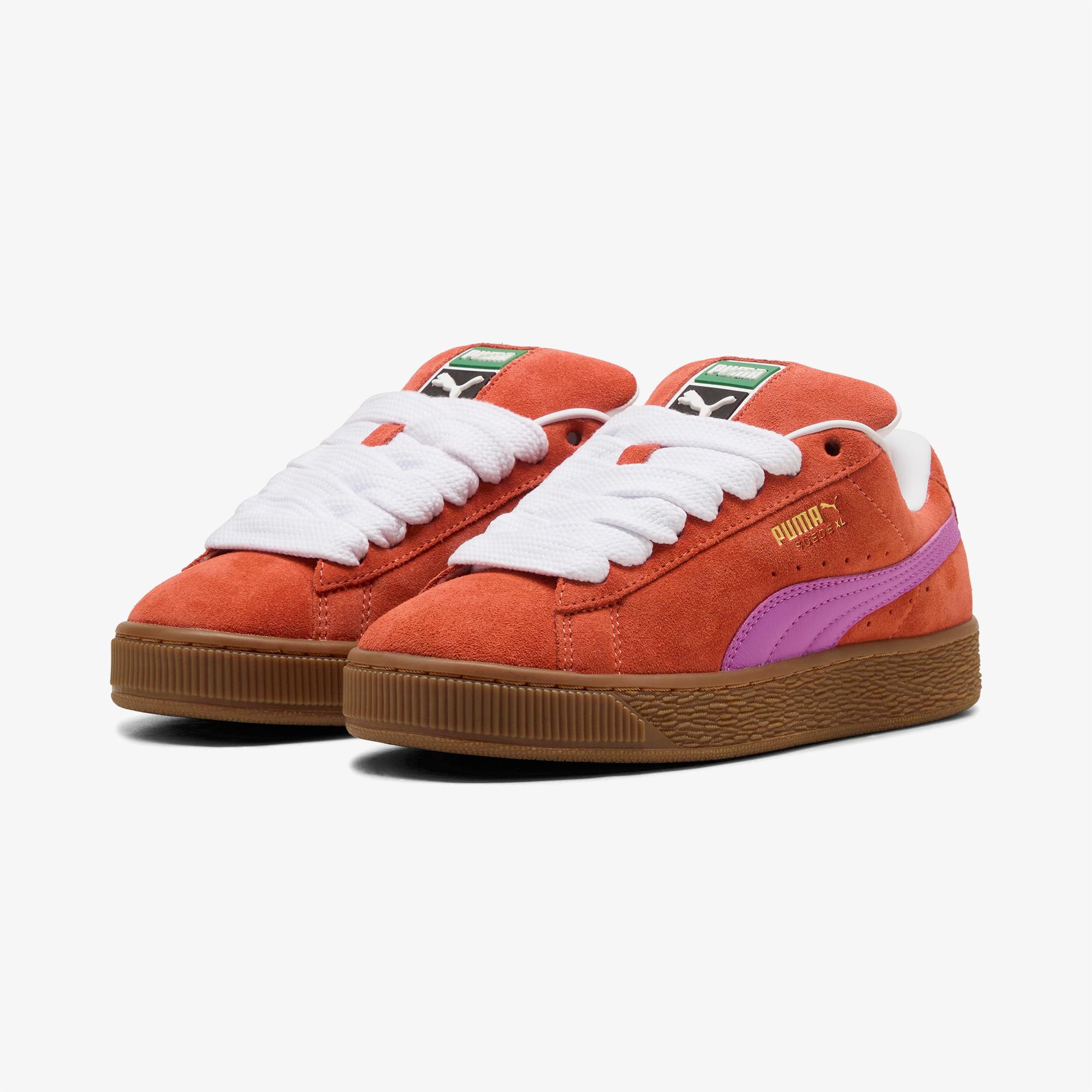 Puma Suede XL Unisex Turuncu Spor Ayakkabı