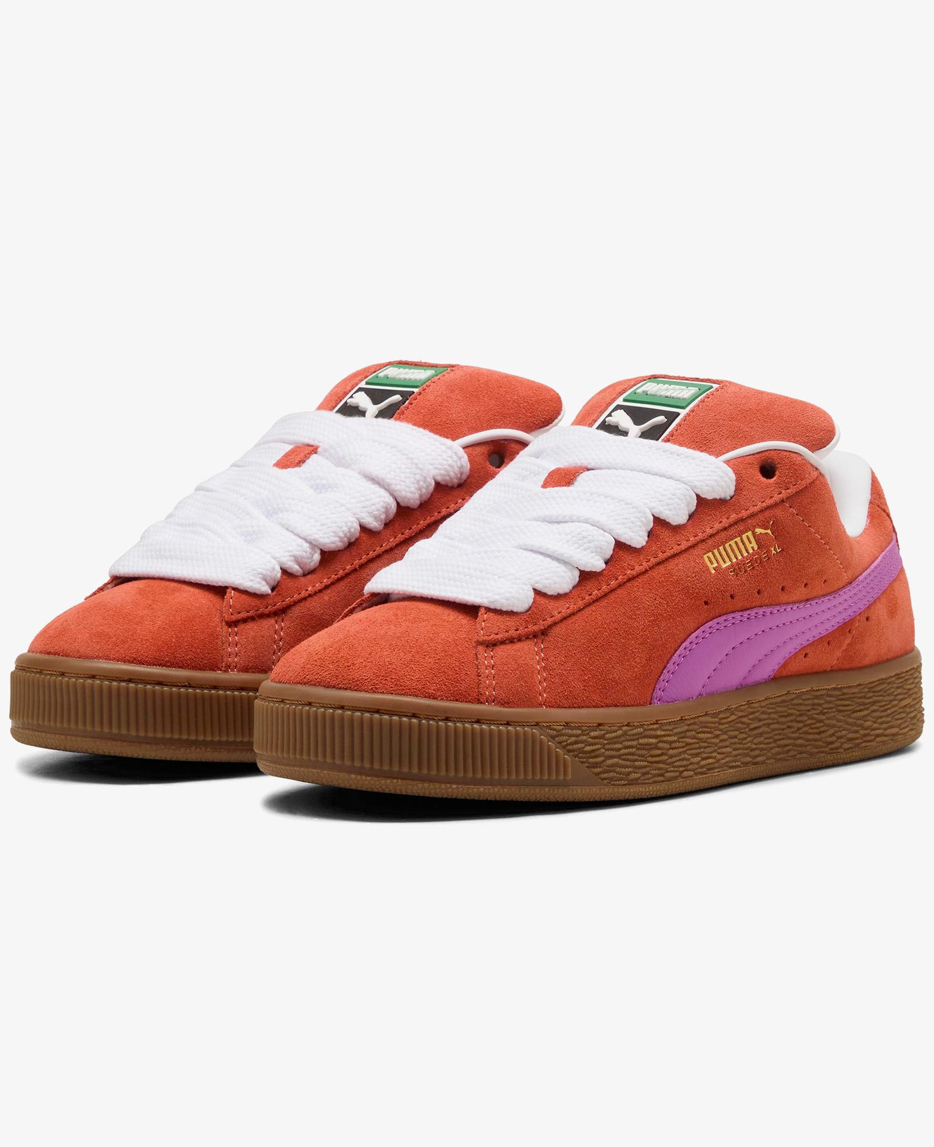 Puma Suede XL Unisex Turuncu Spor Ayakkabı