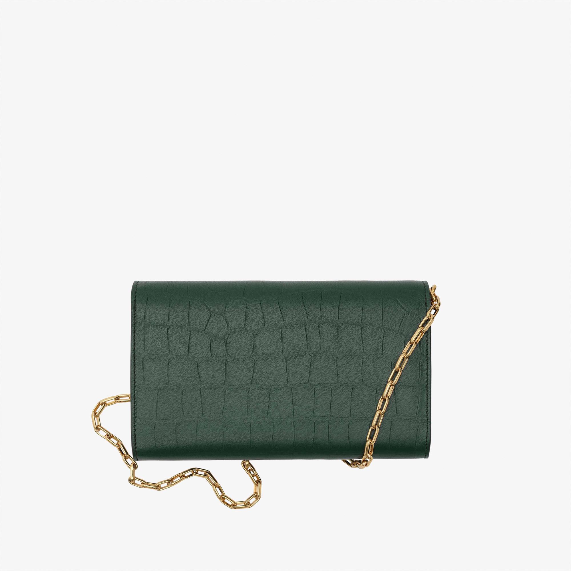 Burberry Cotswolds Kadın Yeşil Omuz Çantası