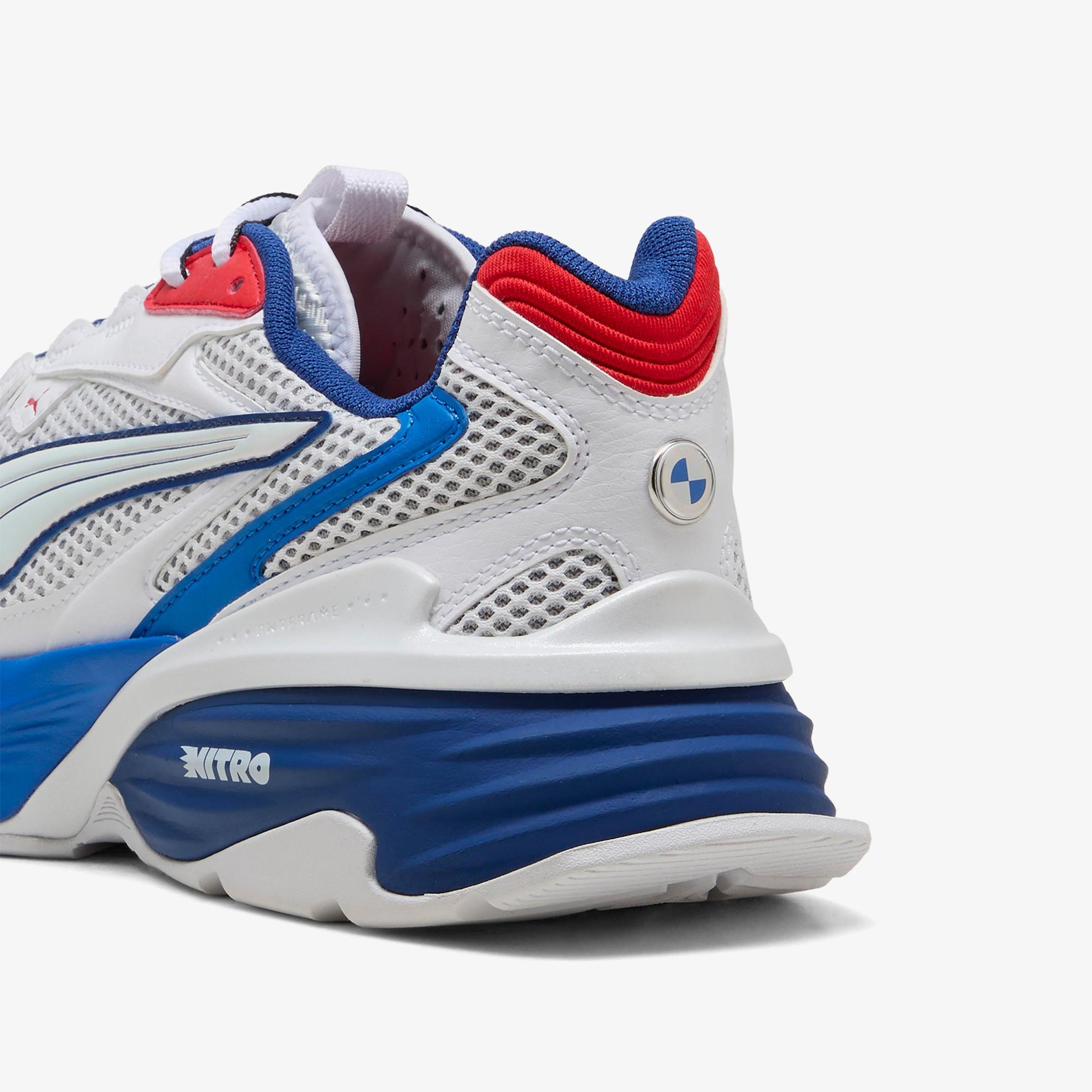 Puma BMW Fade Nitro Unisex Beyaz Spor Ayakkabı