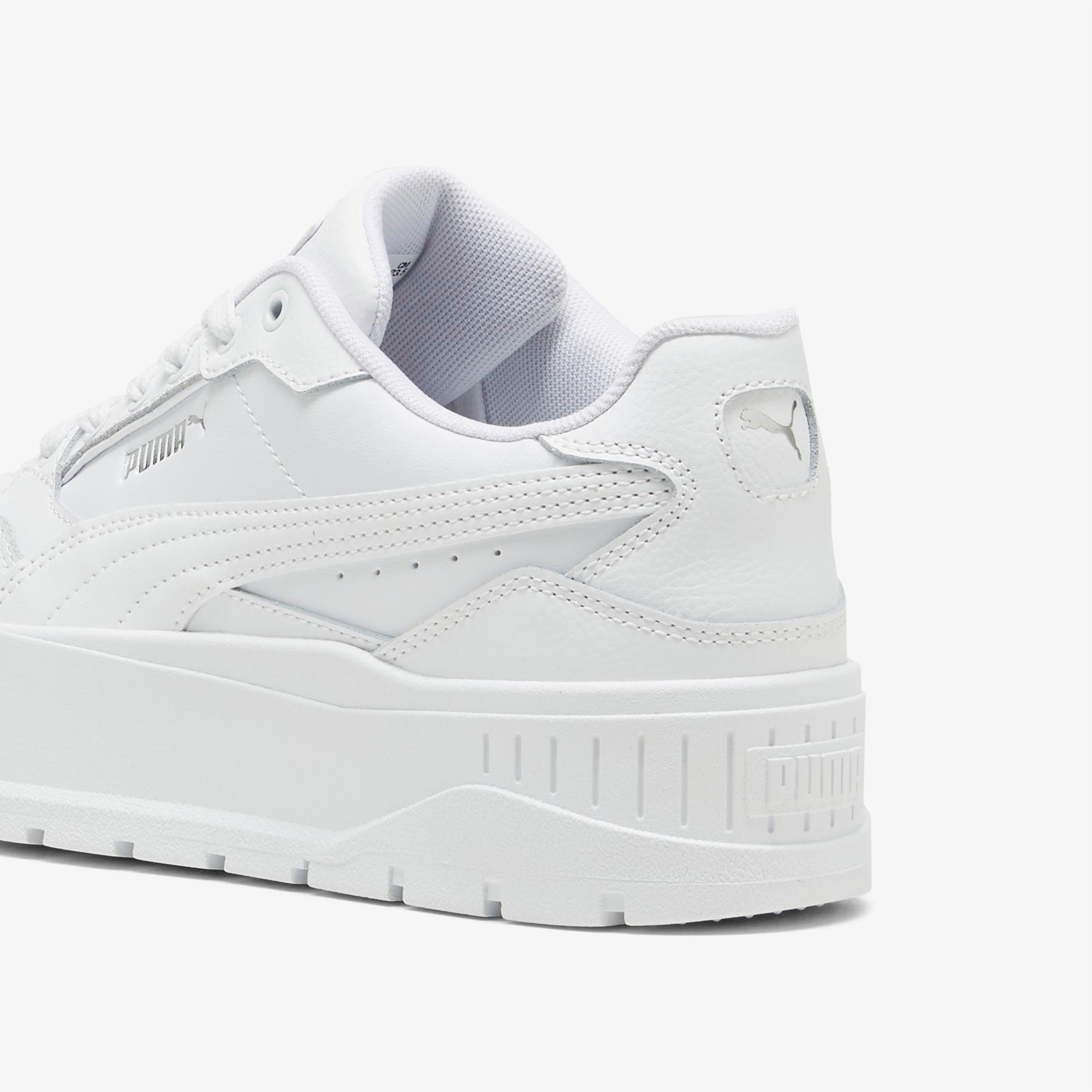 Puma Karmen II Idol Kadın Beyaz Spor Ayakkabı