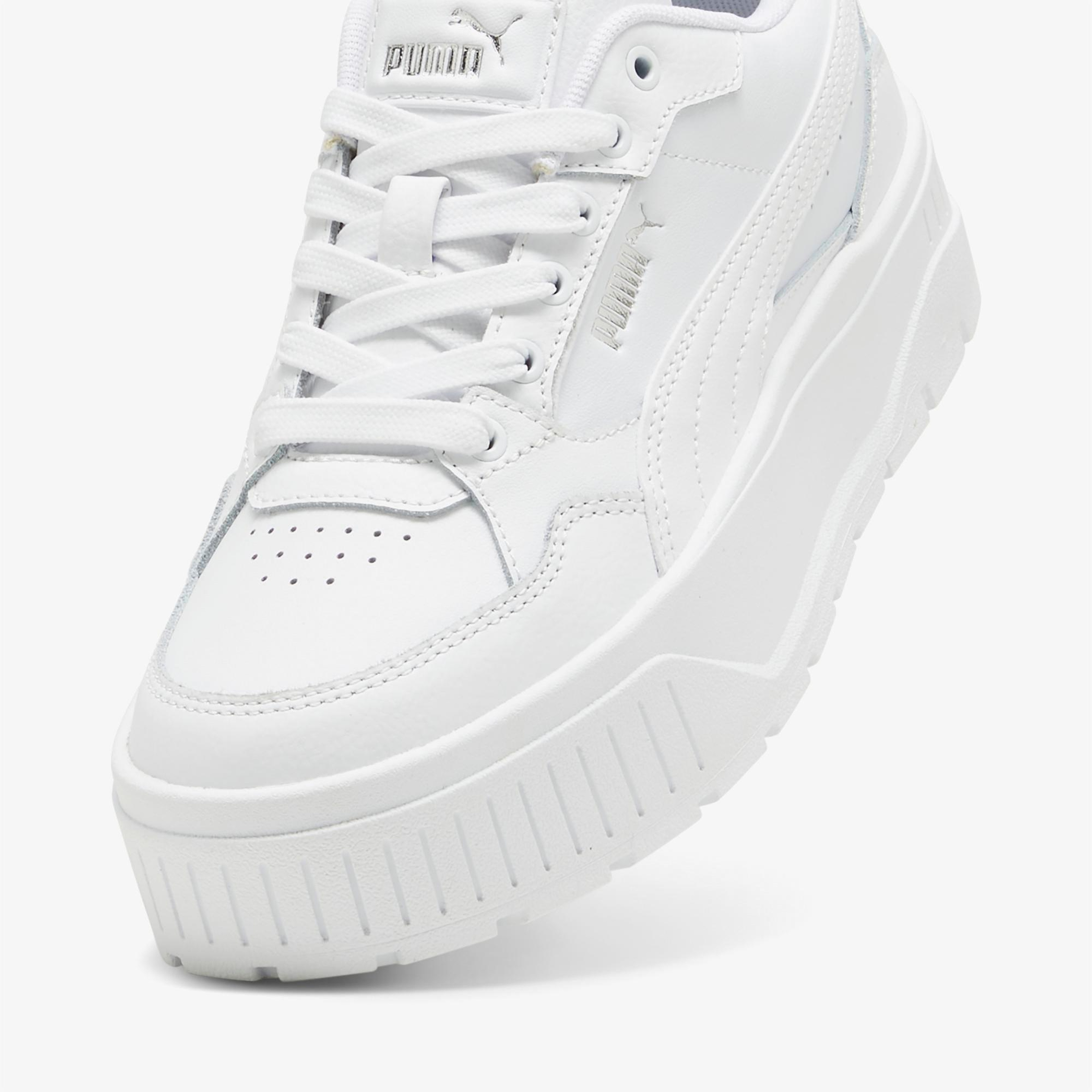 Puma Karmen II Idol Kadın Beyaz Spor Ayakkabı