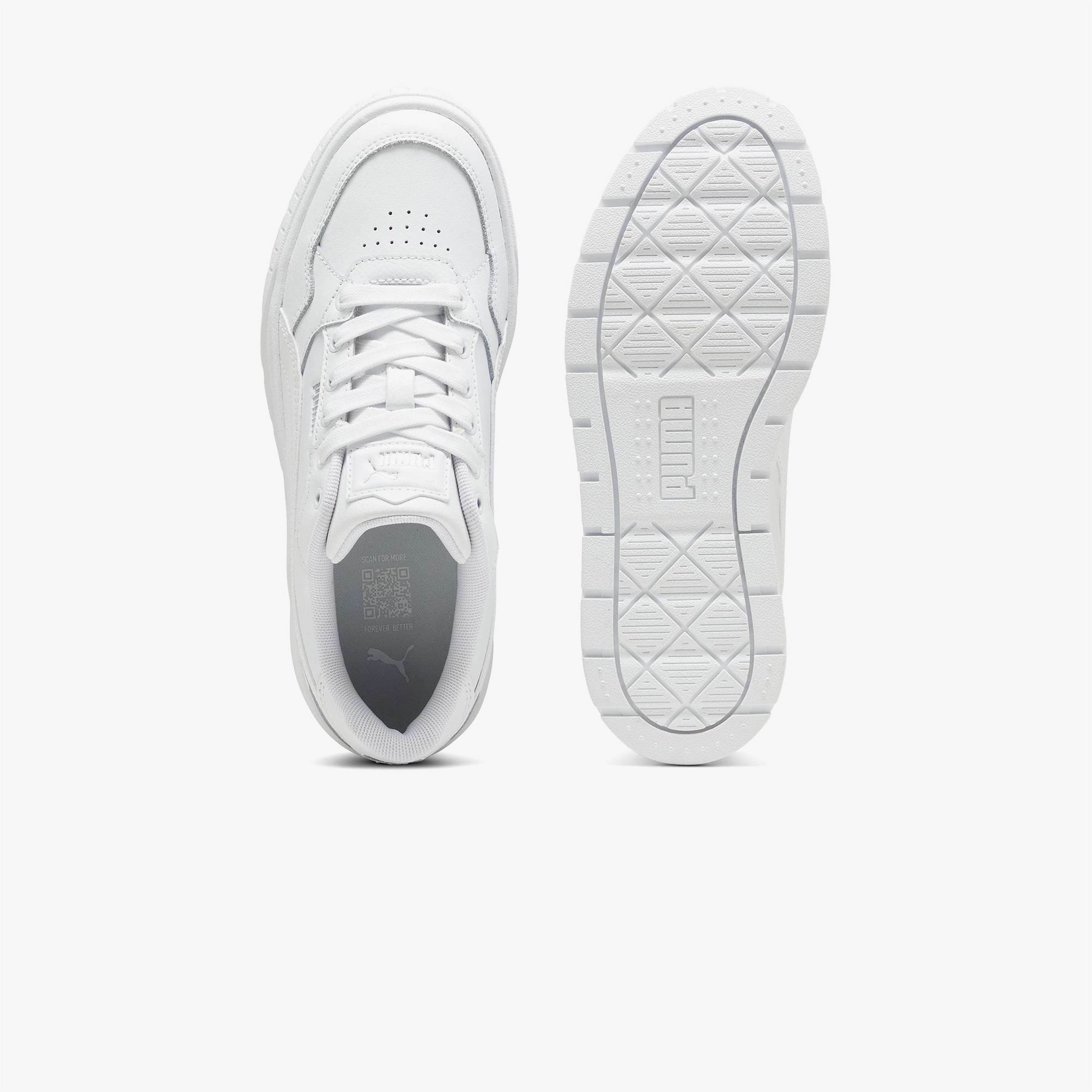 Puma Karmen II Idol Kadın Beyaz Spor Ayakkabı