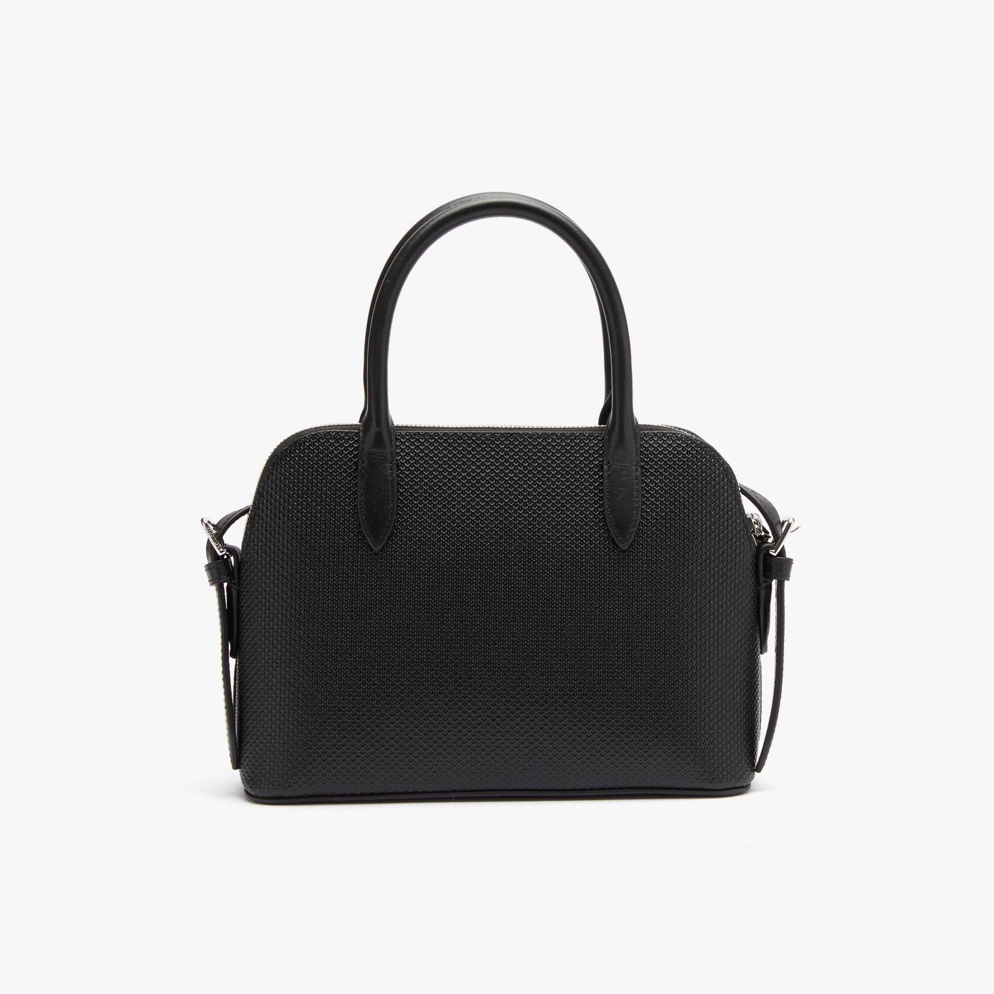 Lacoste Kadın Deri Siyah Omuz Çantası