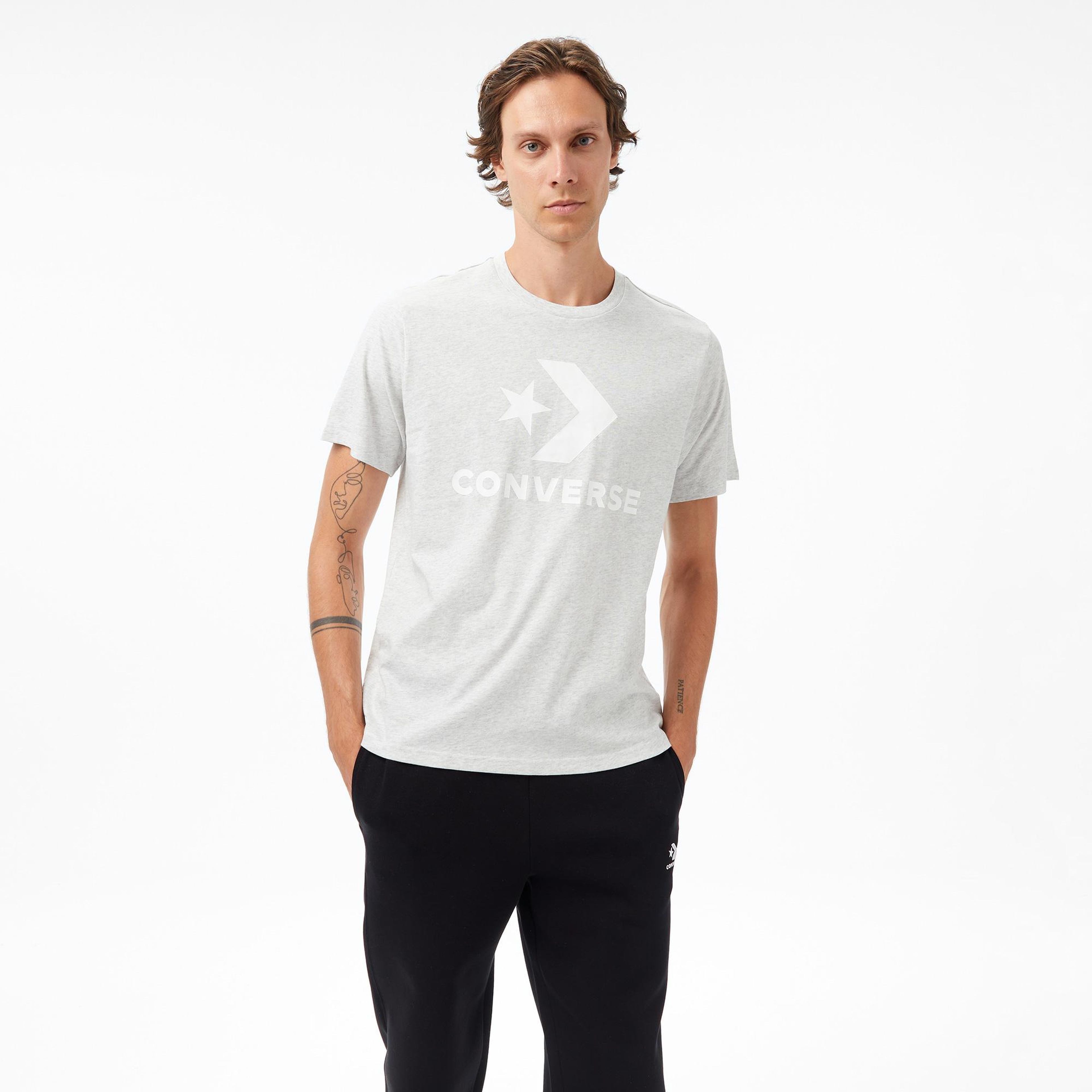 Converse Erkek Gri T-Shirt