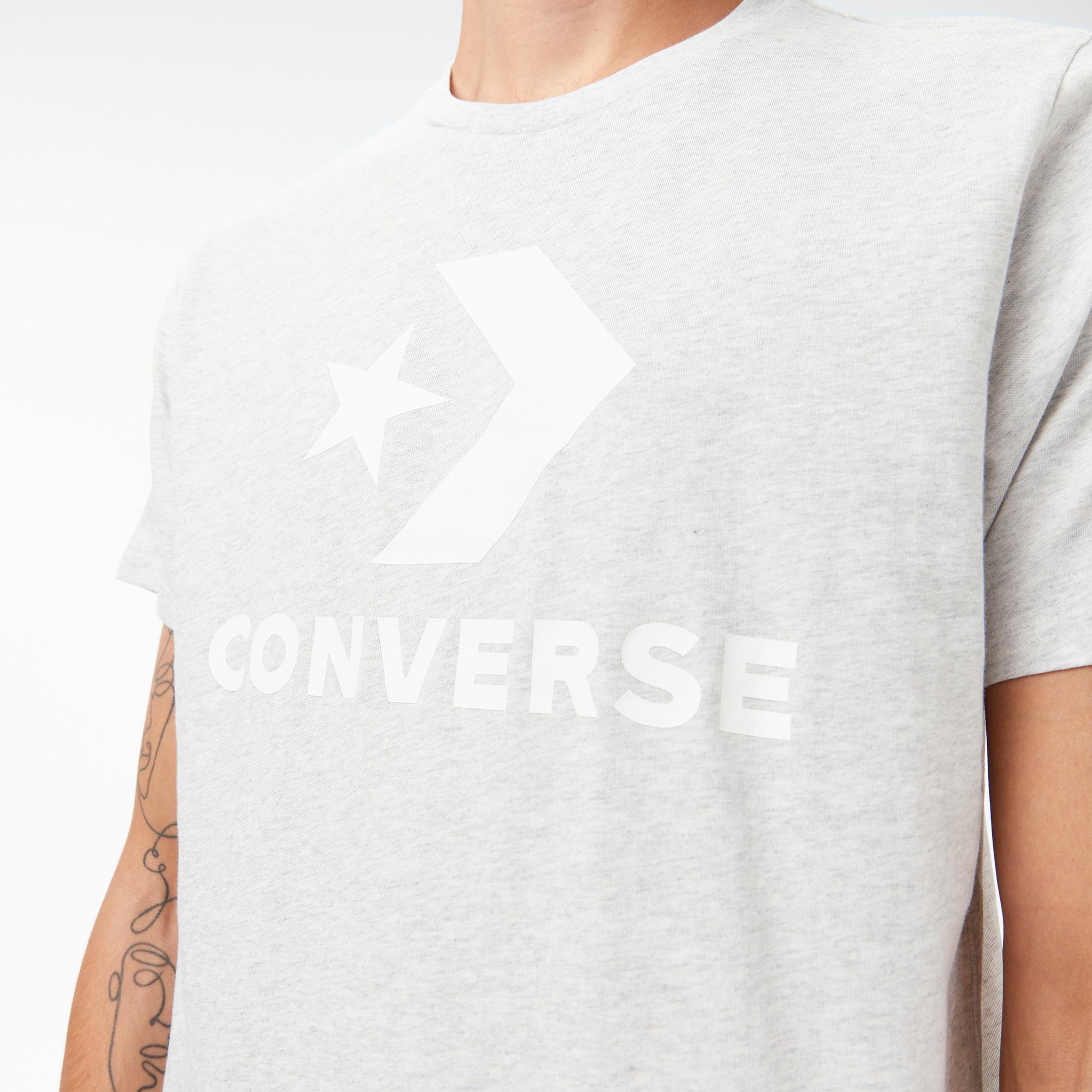 Converse Erkek Gri T-Shirt