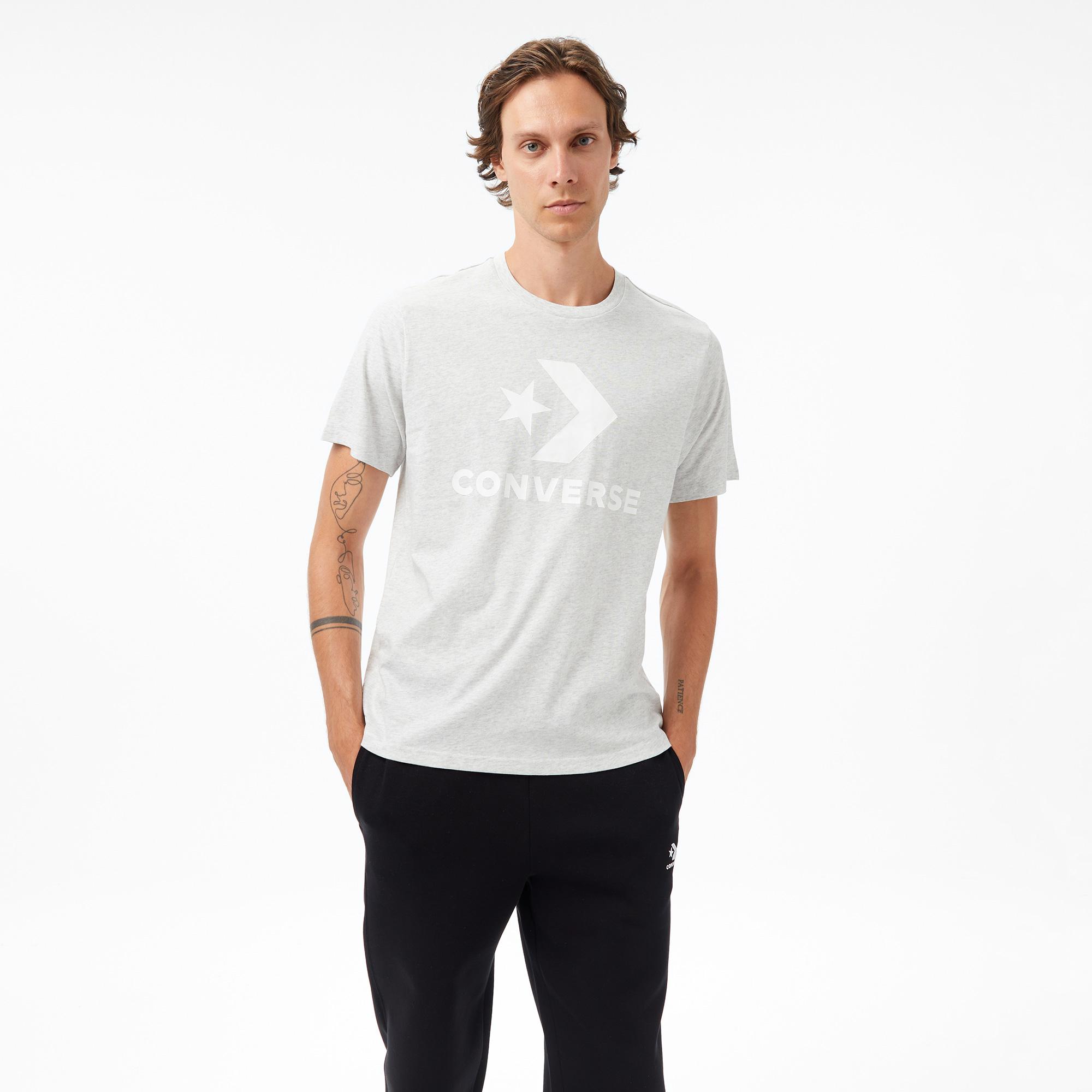 Converse Erkek Gri T-Shirt