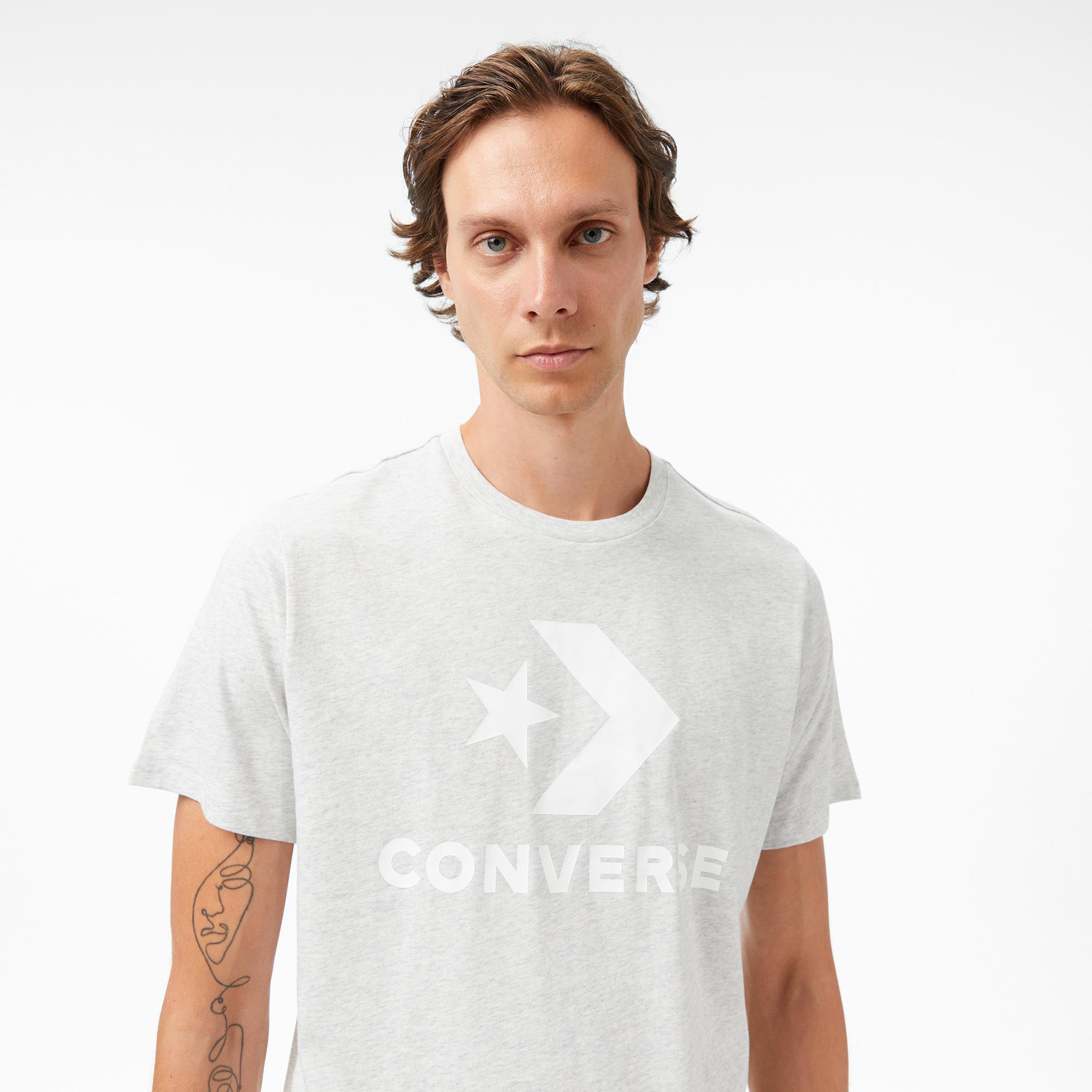 Converse Erkek Gri T-Shirt