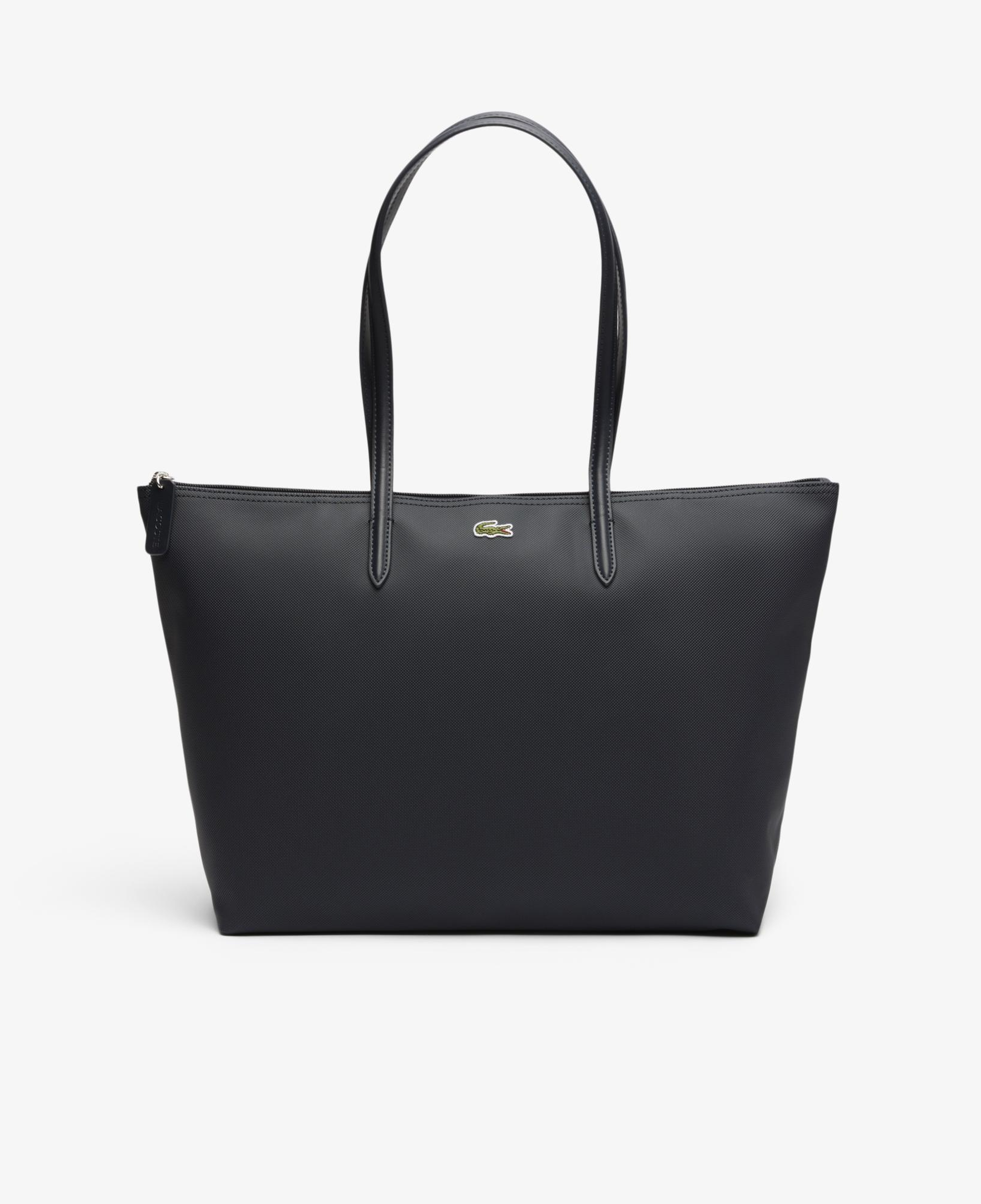 Lacoste Large L.12.12 Kadın Siyah Omuz Çantası