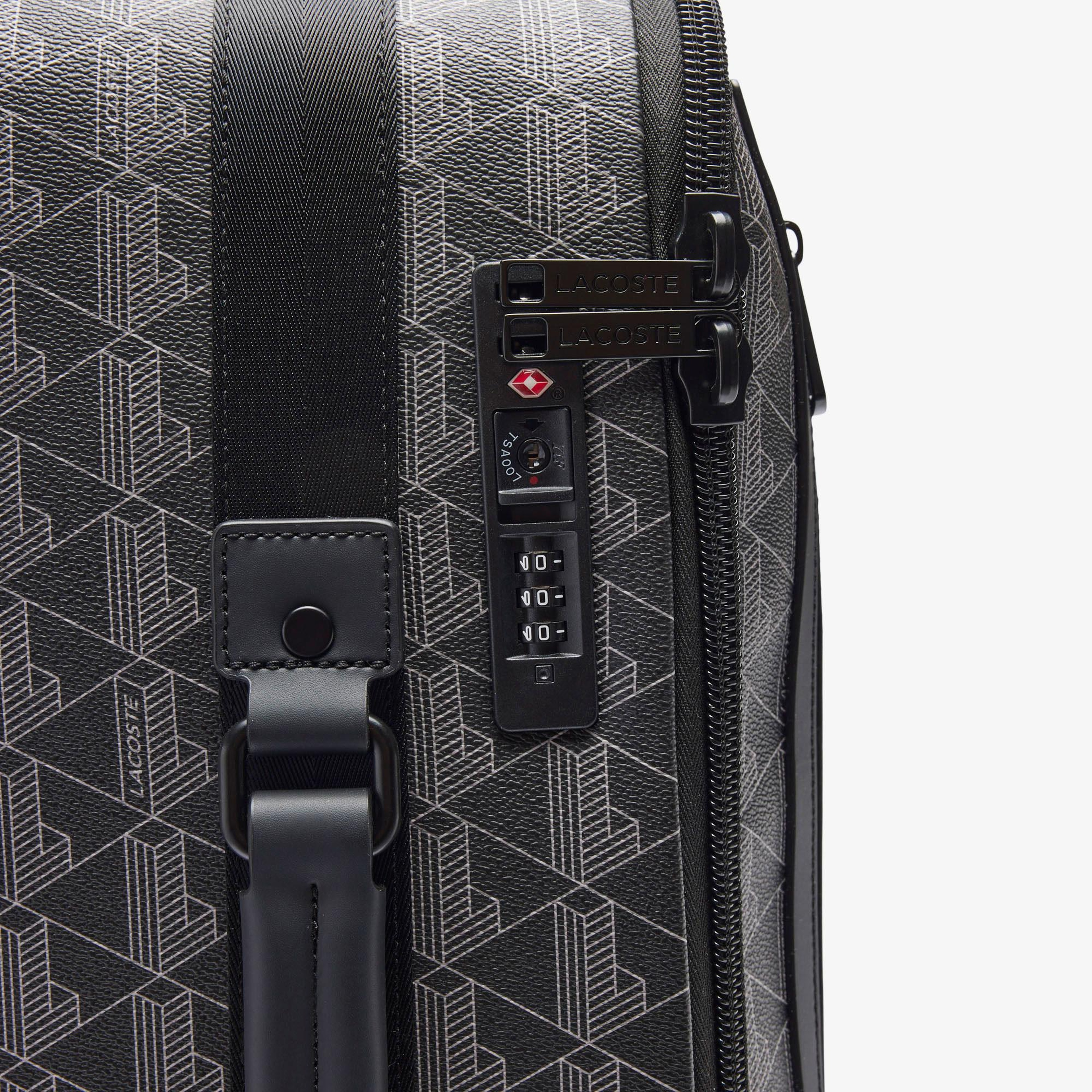 Lacoste The Blend Unisex Monogram Siyah Bavul