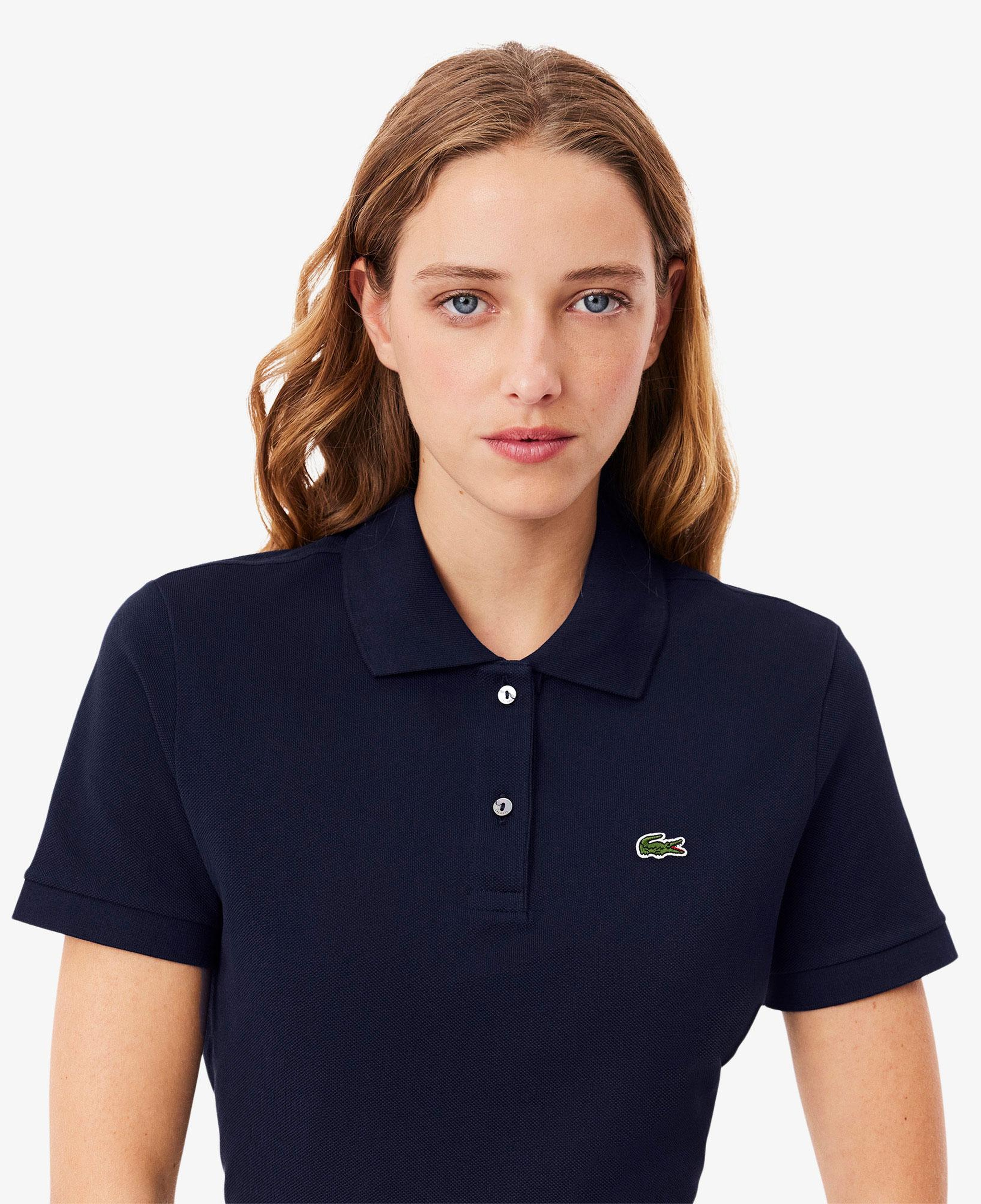 Lacoste Kadın Regular Fit Lacivert Polo