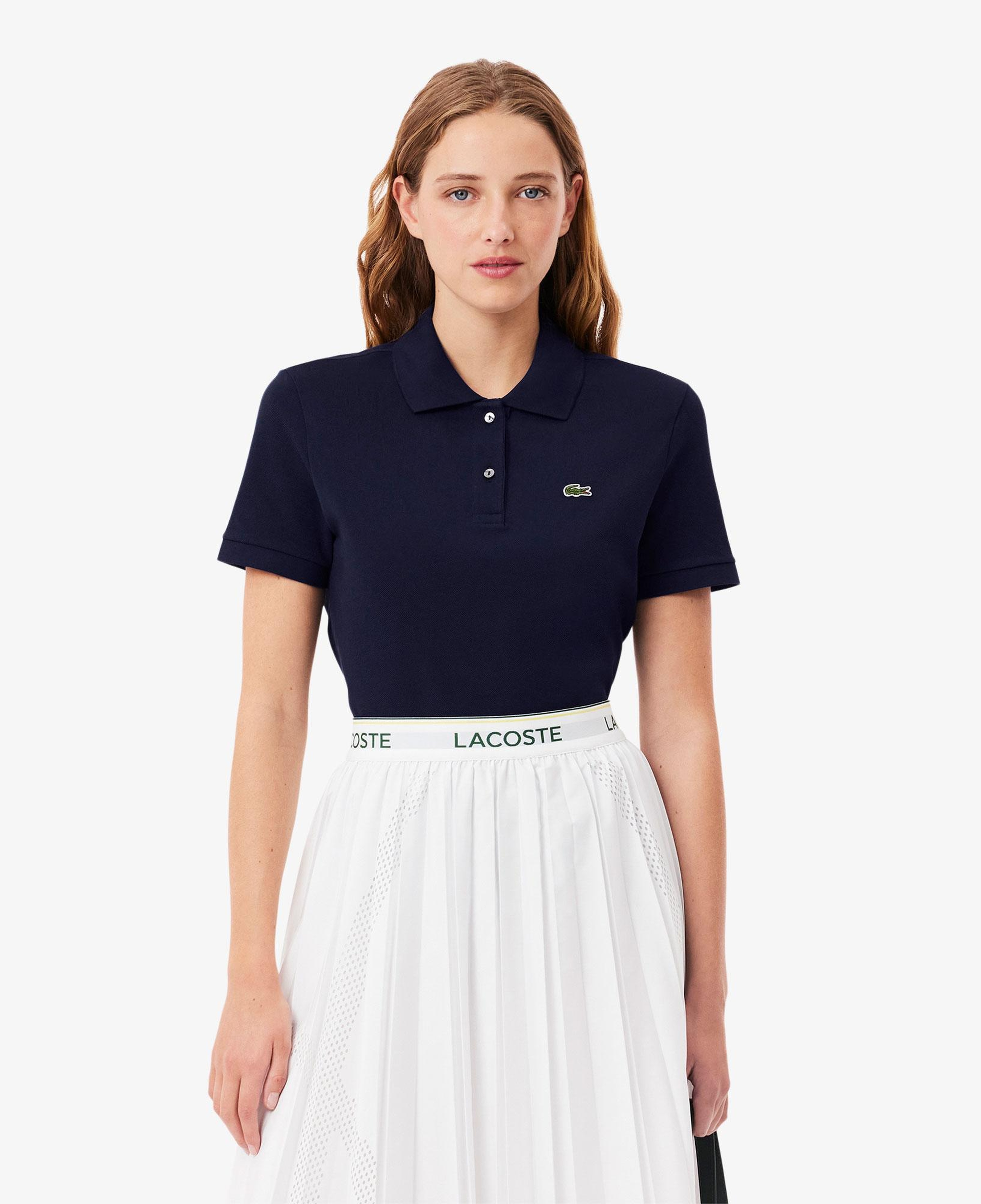 Lacoste Kadın Regular Fit Lacivert Polo