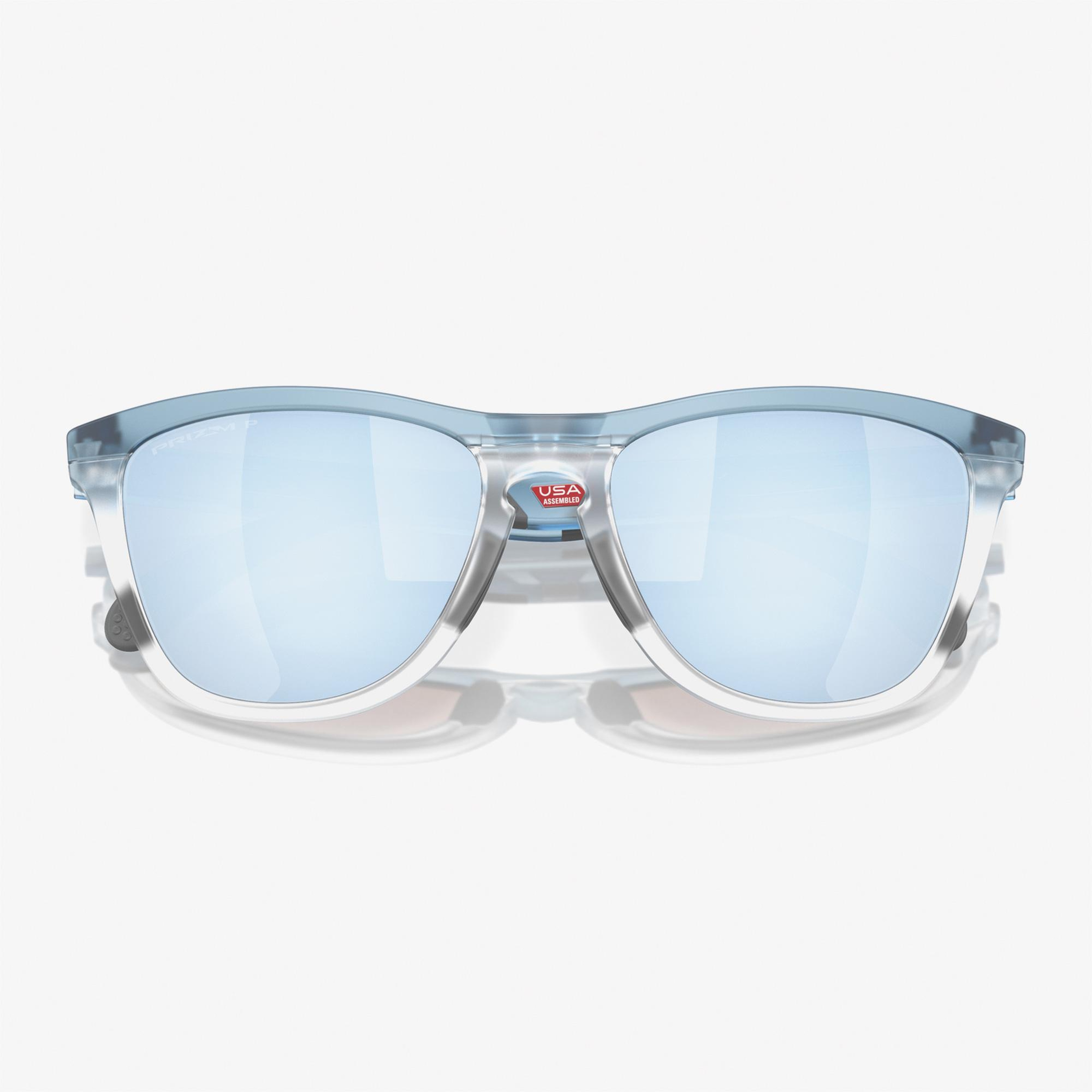 OAKLEY 0OO9284 Injected Erkek Beyaz Güneş Gözlüğü